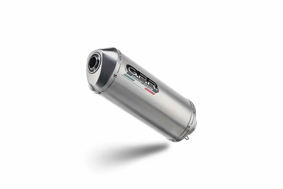 GPR Układ wydechowy CF Moto 800 MT Touring 2022-2024 z tłumikiem i rurą łączącą satinox