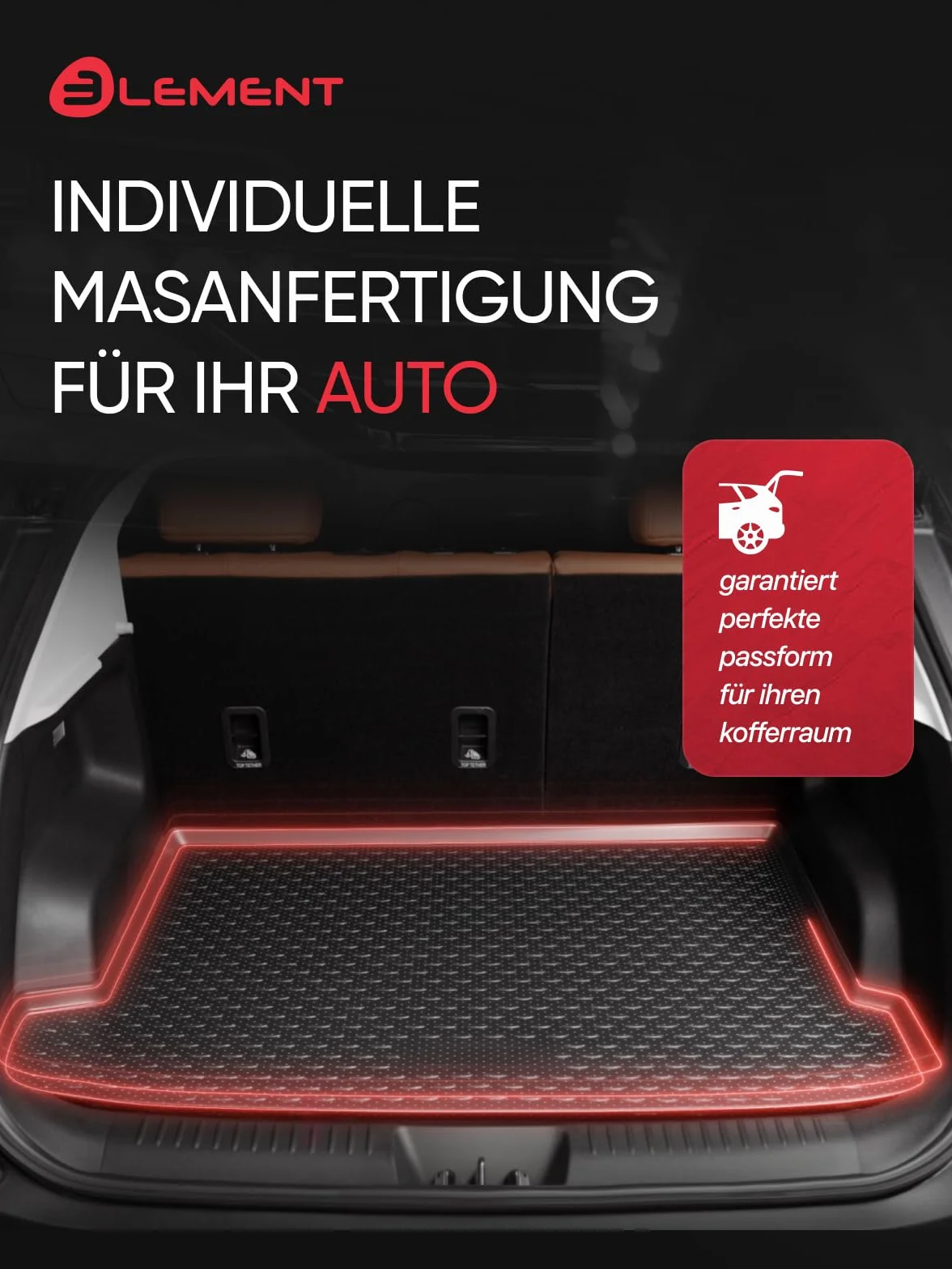 Gumowa wkładka do bagażnika Audi A6 C5 Avant (4B) kombi