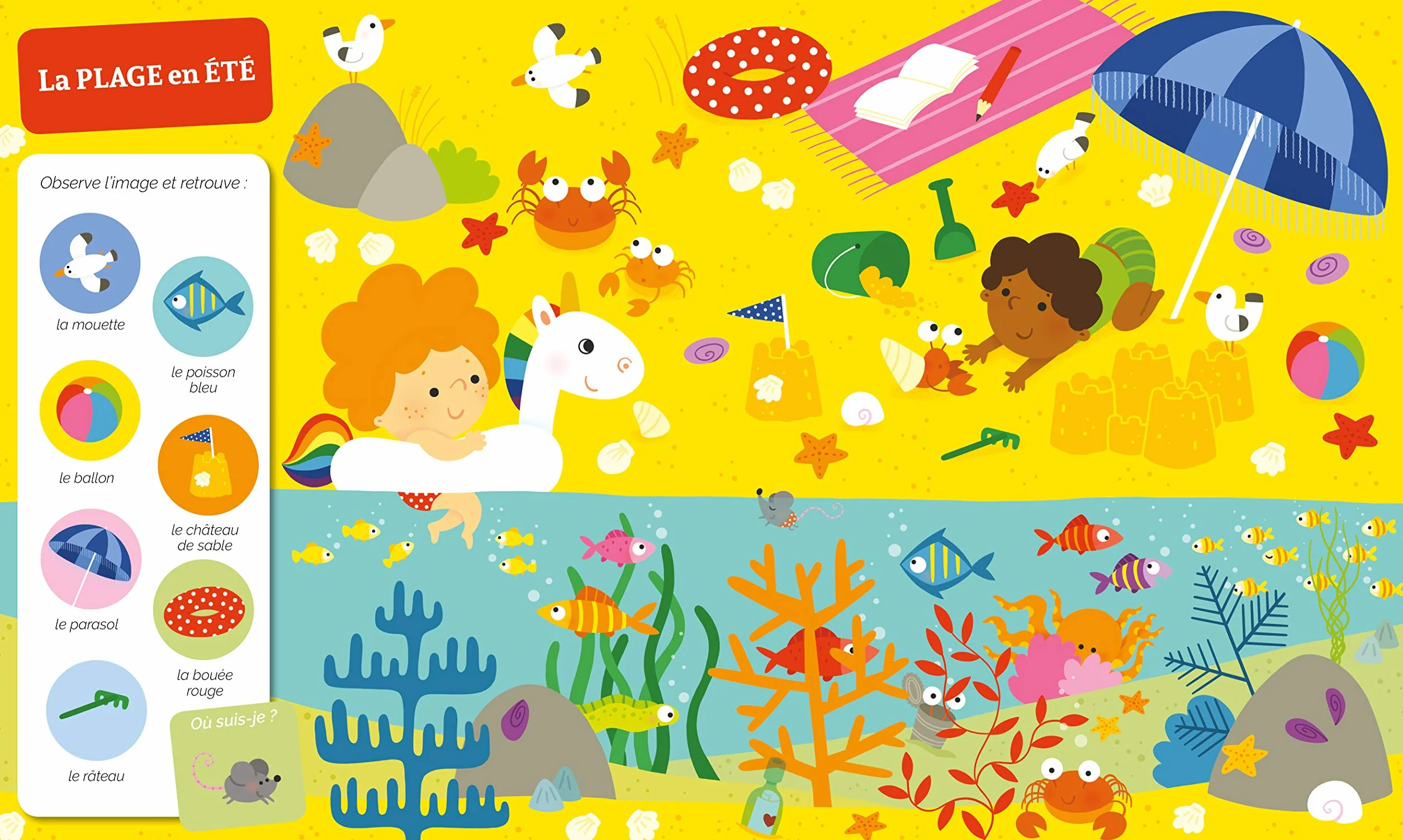 Cherche et trouve des tout-petits - les saisons