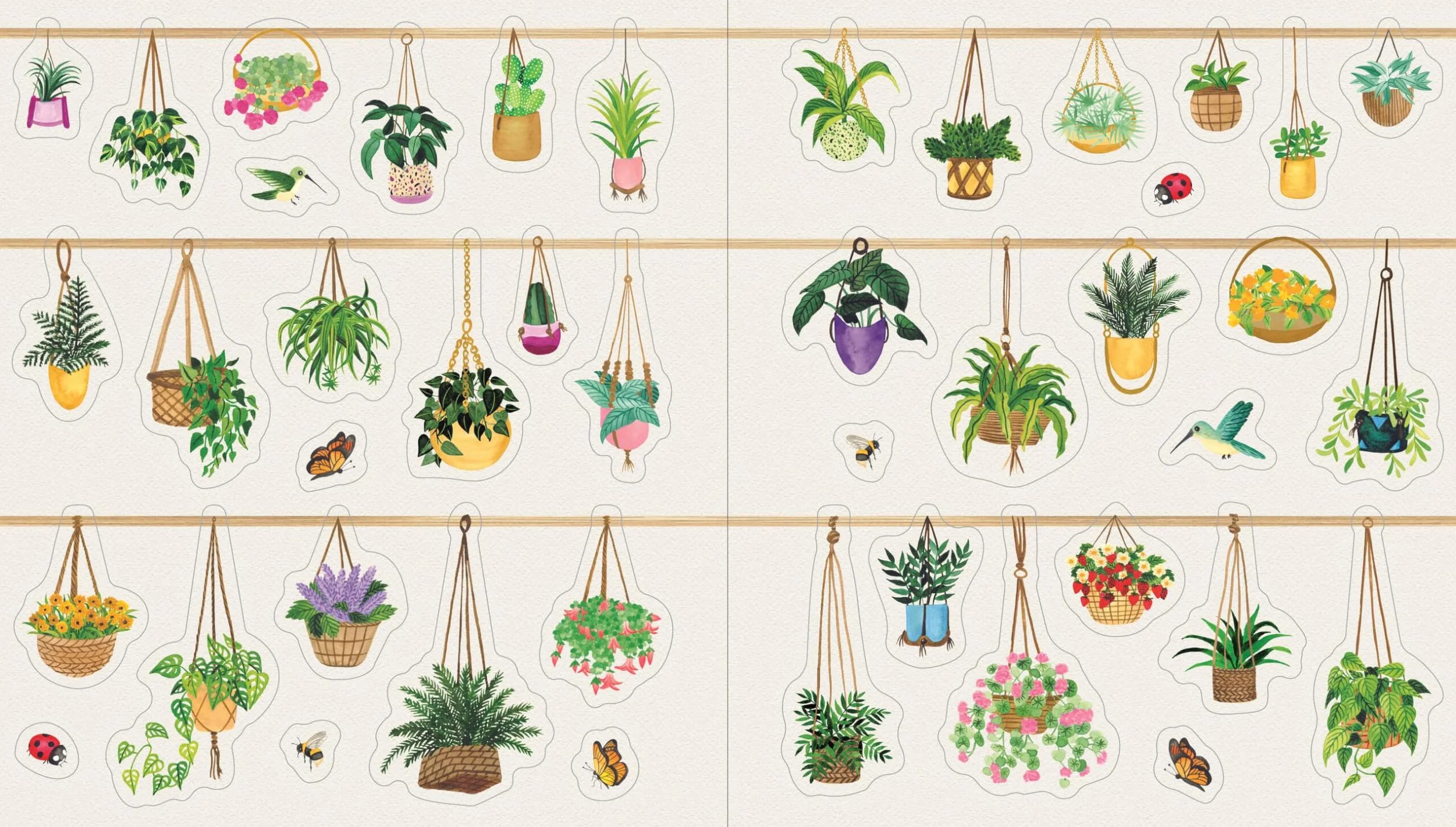 A Plant Lover's Sticker Book