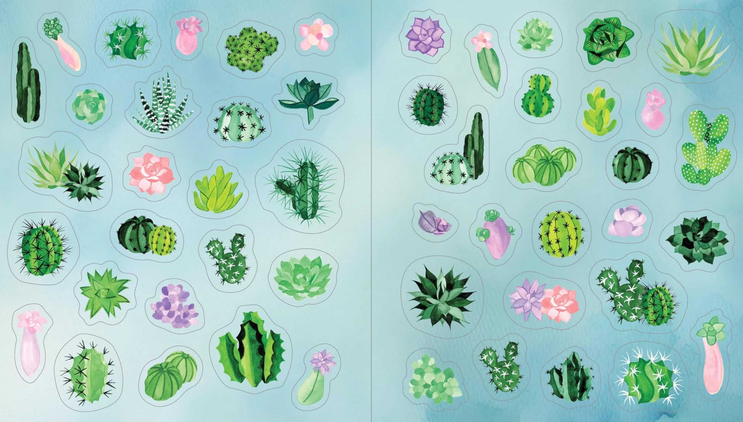 A Plant Lover's Sticker Book