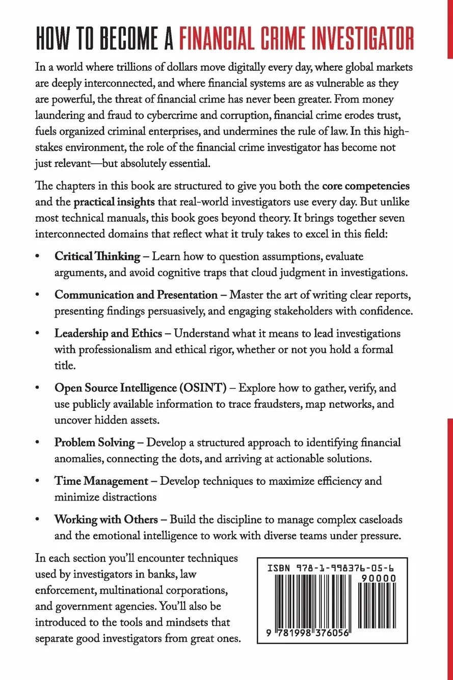 How to Become a Financial Crime Investigator: Essential Knowledge and Practical Skills for Building a Career in Financial Crime Investigation