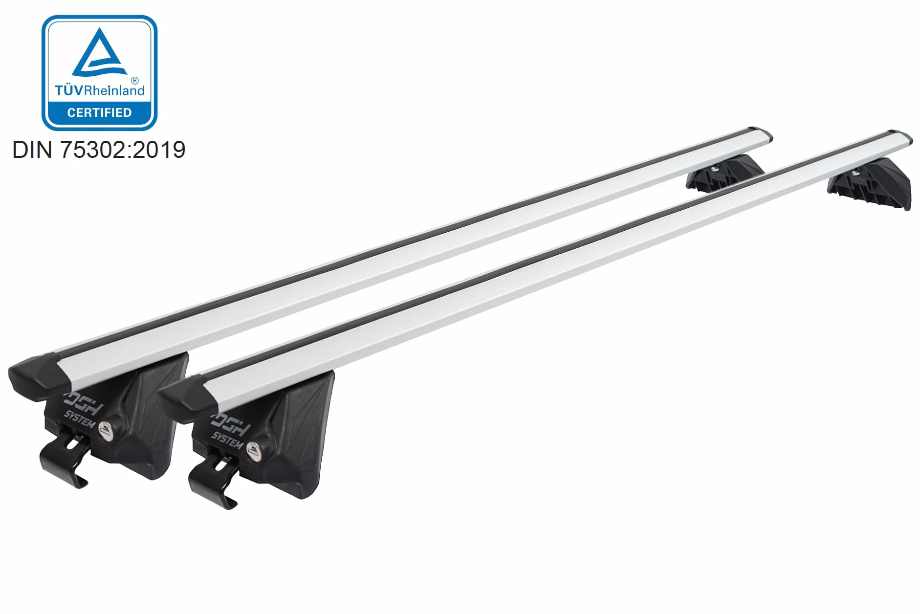 Bagażnik bazowy belki dachowe RELINGI Opel ASTRA J IV SPORTS TOURER KOMBI 2010-2015 100 kg 112 cm Aluminium