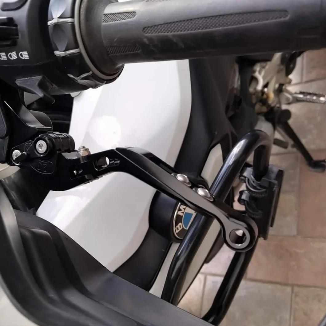 Royal Enfield Himalayan 450 Guerrilla 450 2024 2025 chowana składana dźwignia sprzęgła dźwigni hamulca, wykonana ze stopu aluminium CNC (czarna)