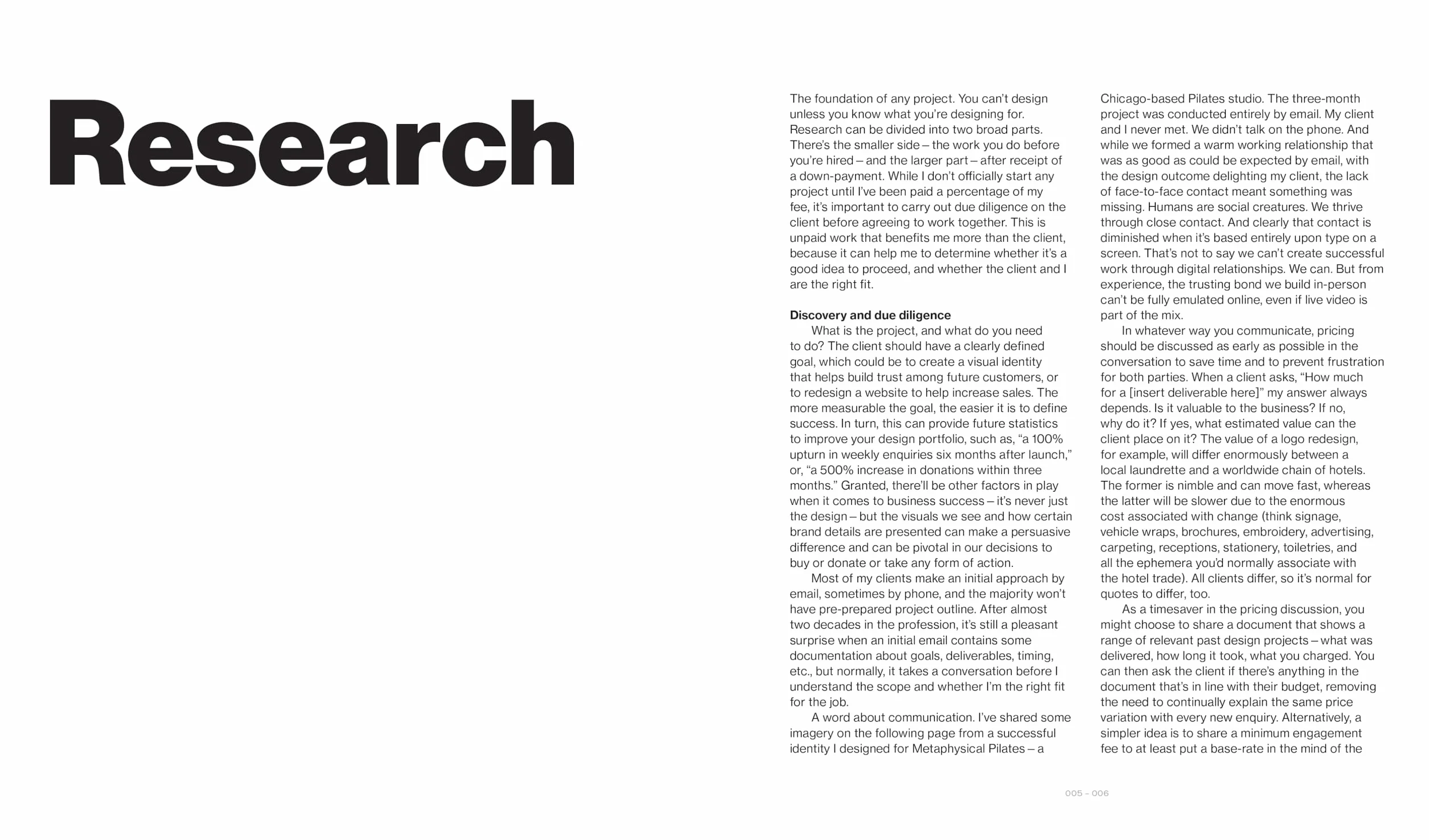 Identity Designed: The Process: Research, Strategy, Design, Implementation