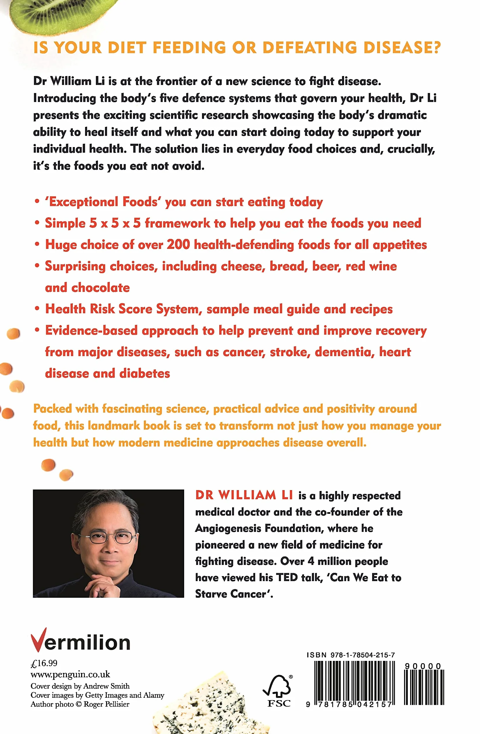 Eat to Beat Disease: The Body’s Five Defence Systems and the Foods that Could Save Your Life