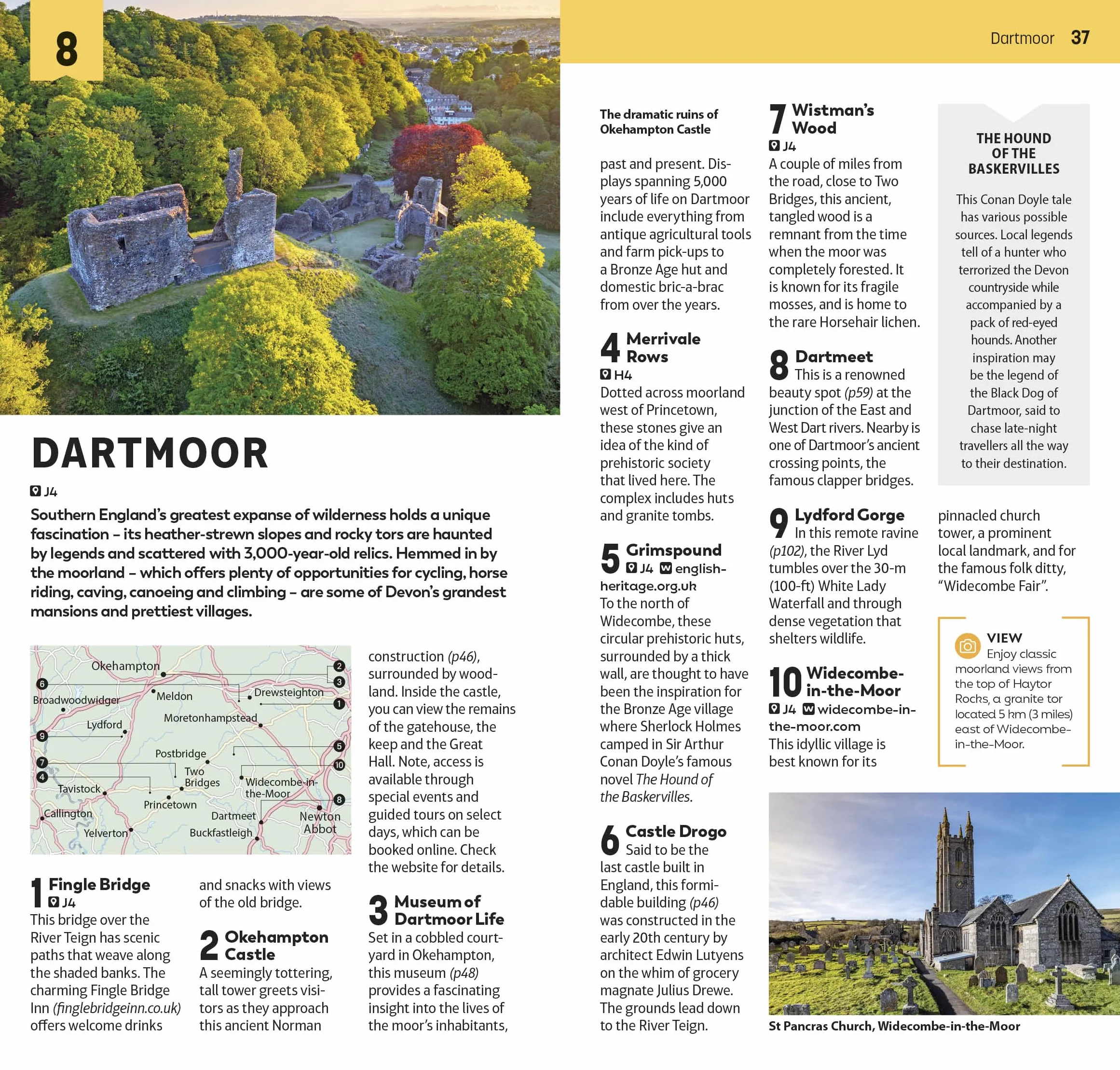 DK Top 10 Cornwall and Devon: Top 10 lists for your perfect trip, plus an all-weather folded map