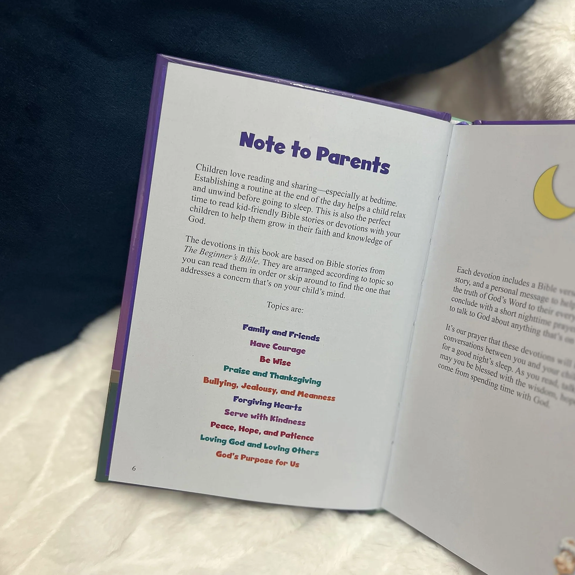 The Beginner's Bible 100 Bedtime Devotions: Thoughts and Prayers to End Your Day