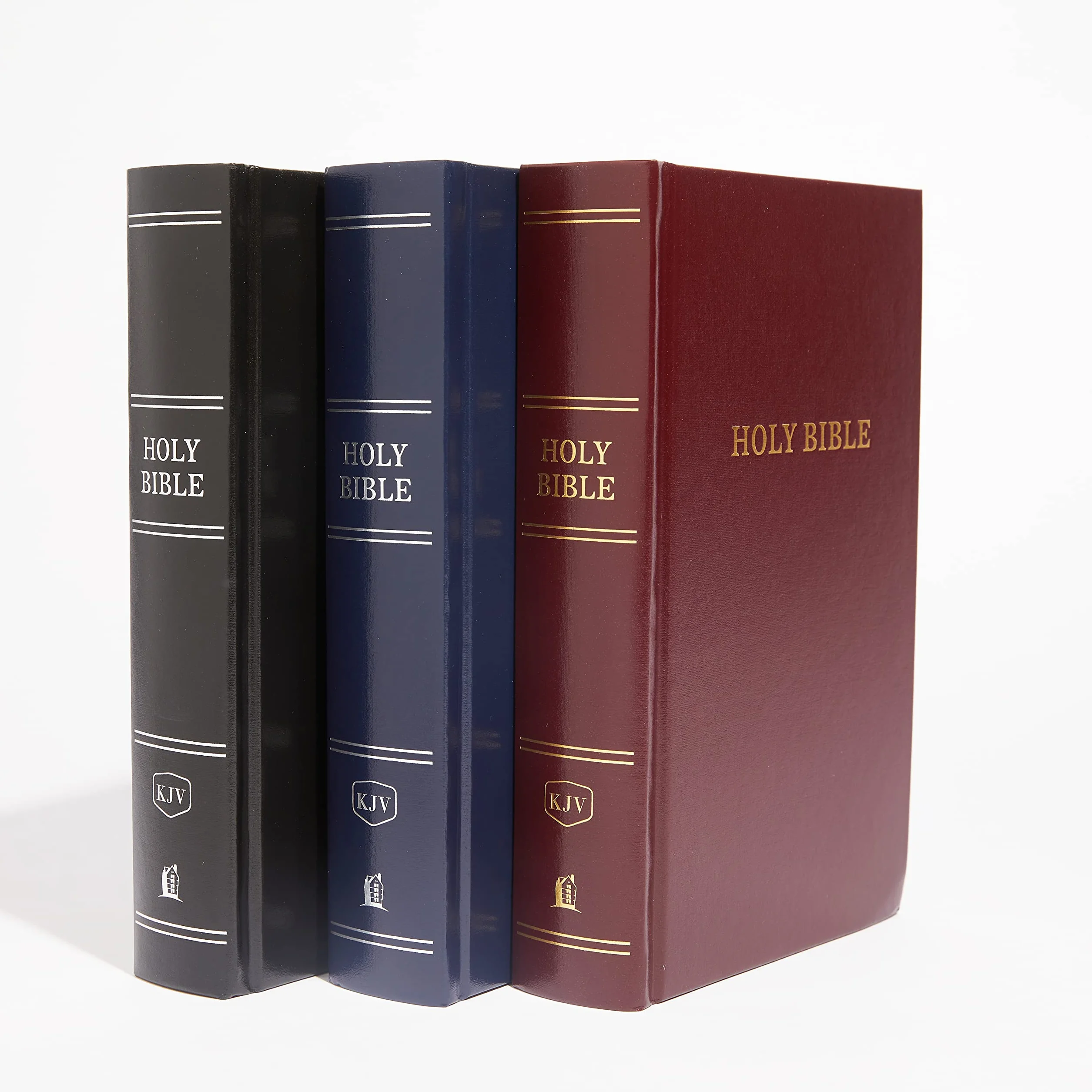 KJV, Pew Bible, Large Print, Hardcover, Blue, Red Letter Edition: Holy Bible, King James Version