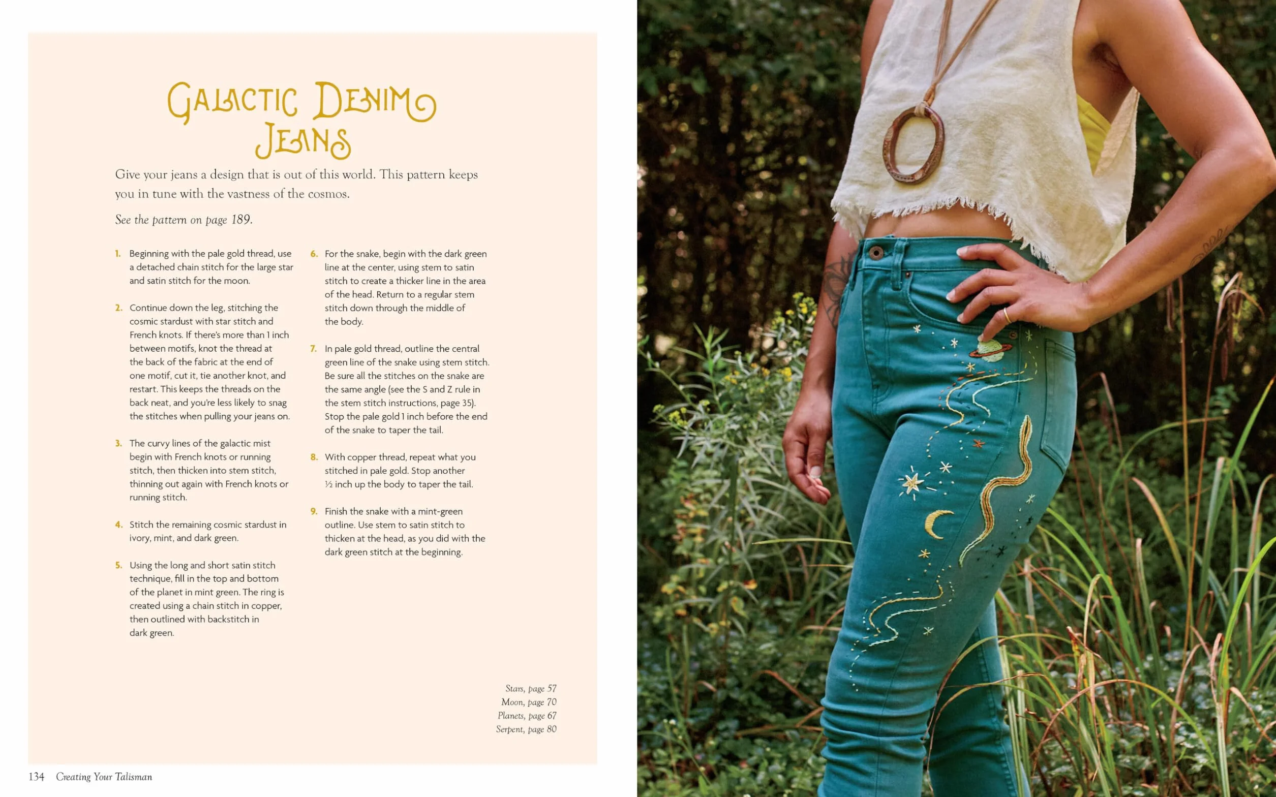 Mystical Stitches: Embroidery for Personal Empowerment and Magical Embellishment