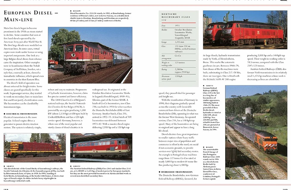 An Illustrated Encyclopedia of Locomotives:: A Guide to the Golden Age of Train Engines from 1830 to 2000