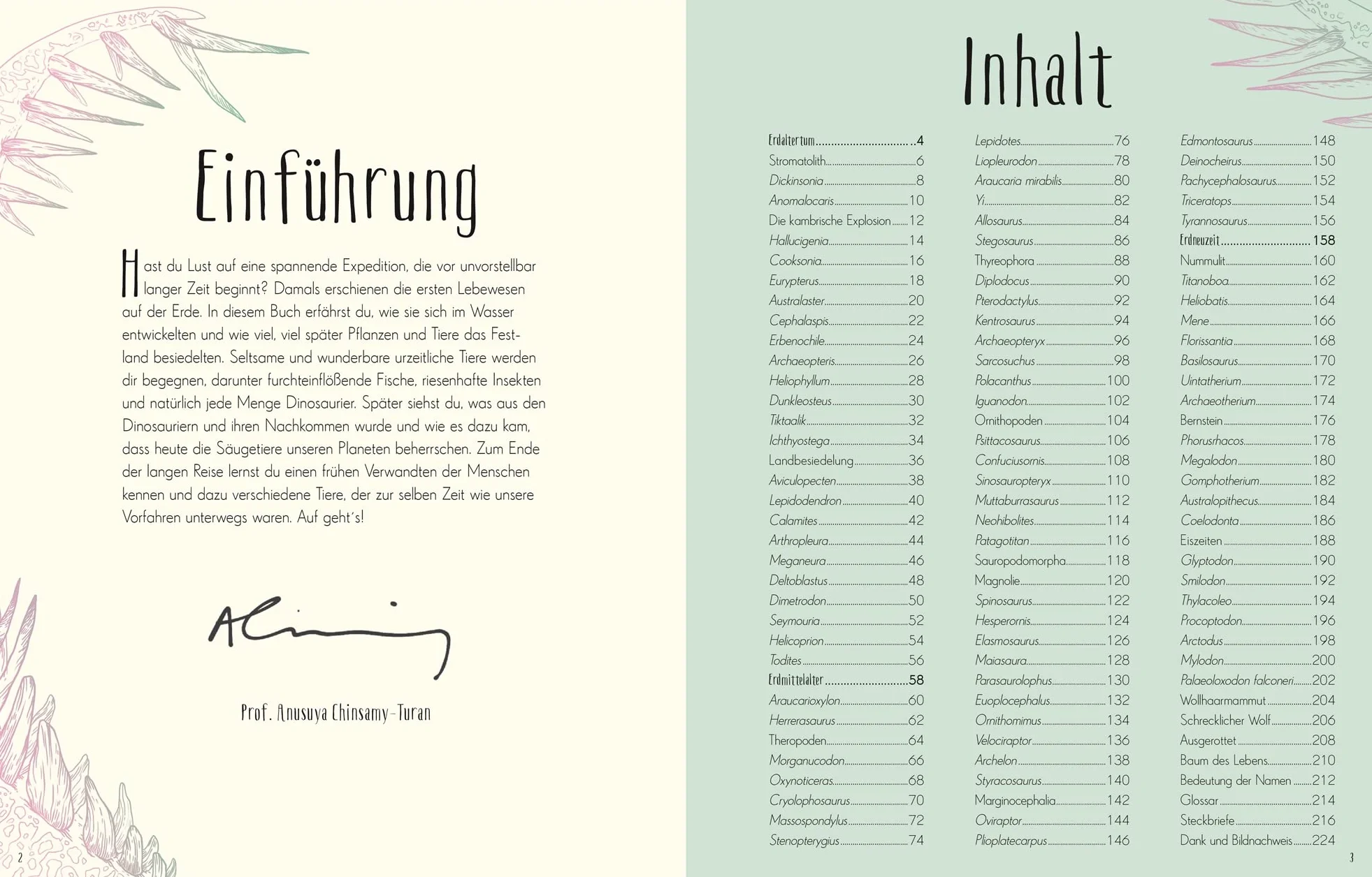 Wundervolle Welt der Dinosaurier und der Urzeit: Ein Urzeit-Bilderbuch für die ganze Familie. Hochwertig mit Lesebändchen, Goldfolie und Goldschnitt. Für Kinder ab 8 Jahren