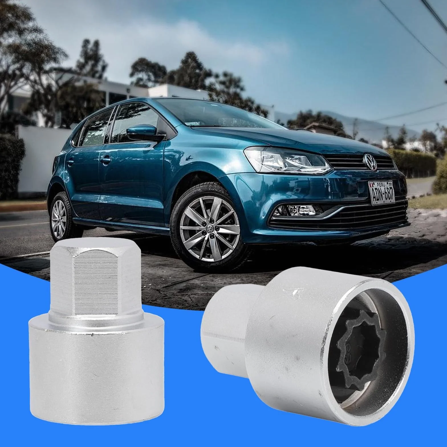 Blokada do felg Nuss 525 do vw, adapter do blokady felg, zapięcie