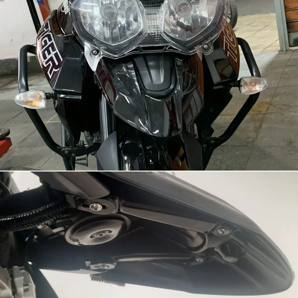 Osłona przedniego dzioba do Triumph Tiger 800 XRT XRX 2016-2019, czarna
