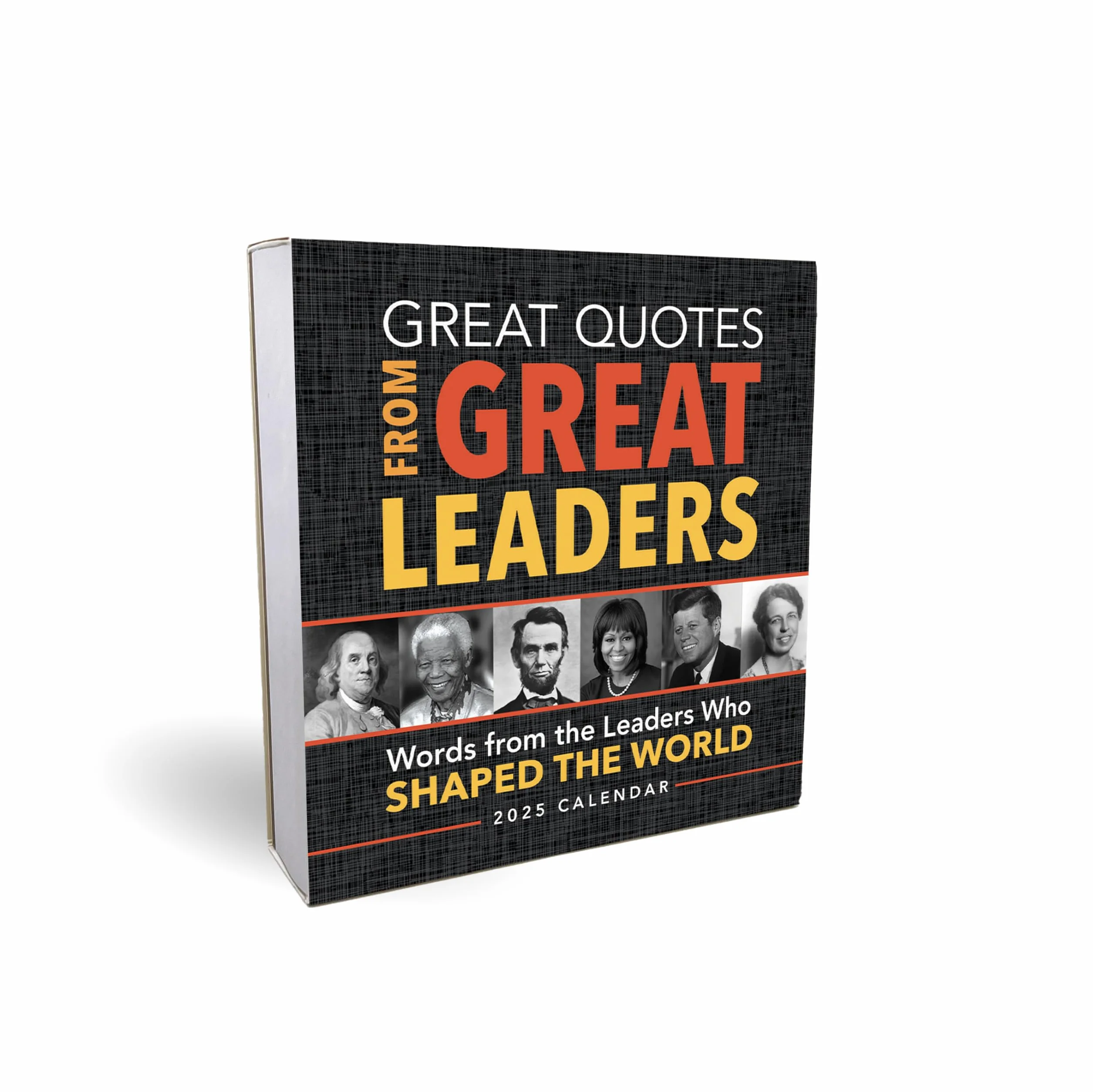 2025 Great Quotes From Great Leaders Boxed Calendar