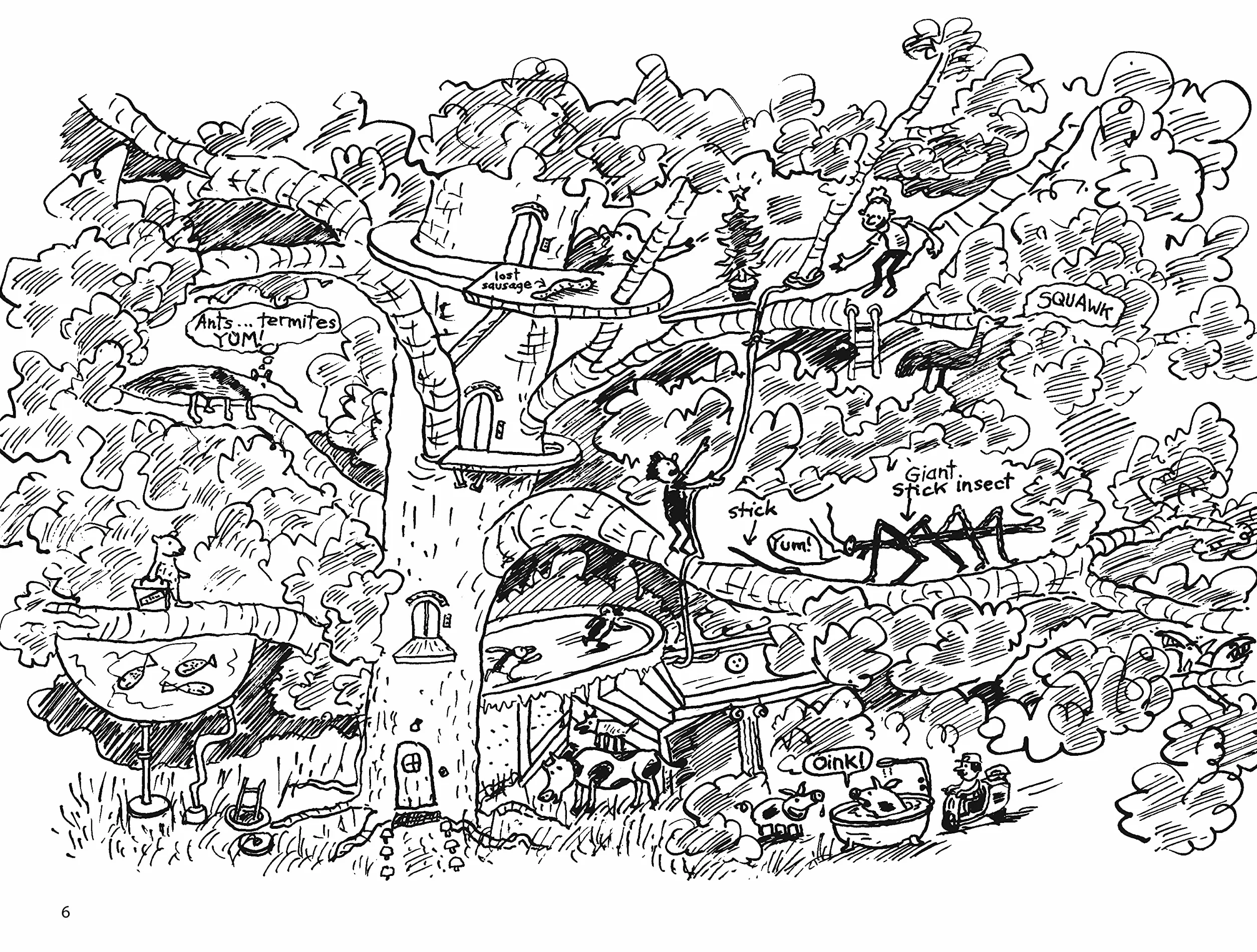 The 156-Storey Treehouse: Festive Frolics and Sneaky Snowmen!