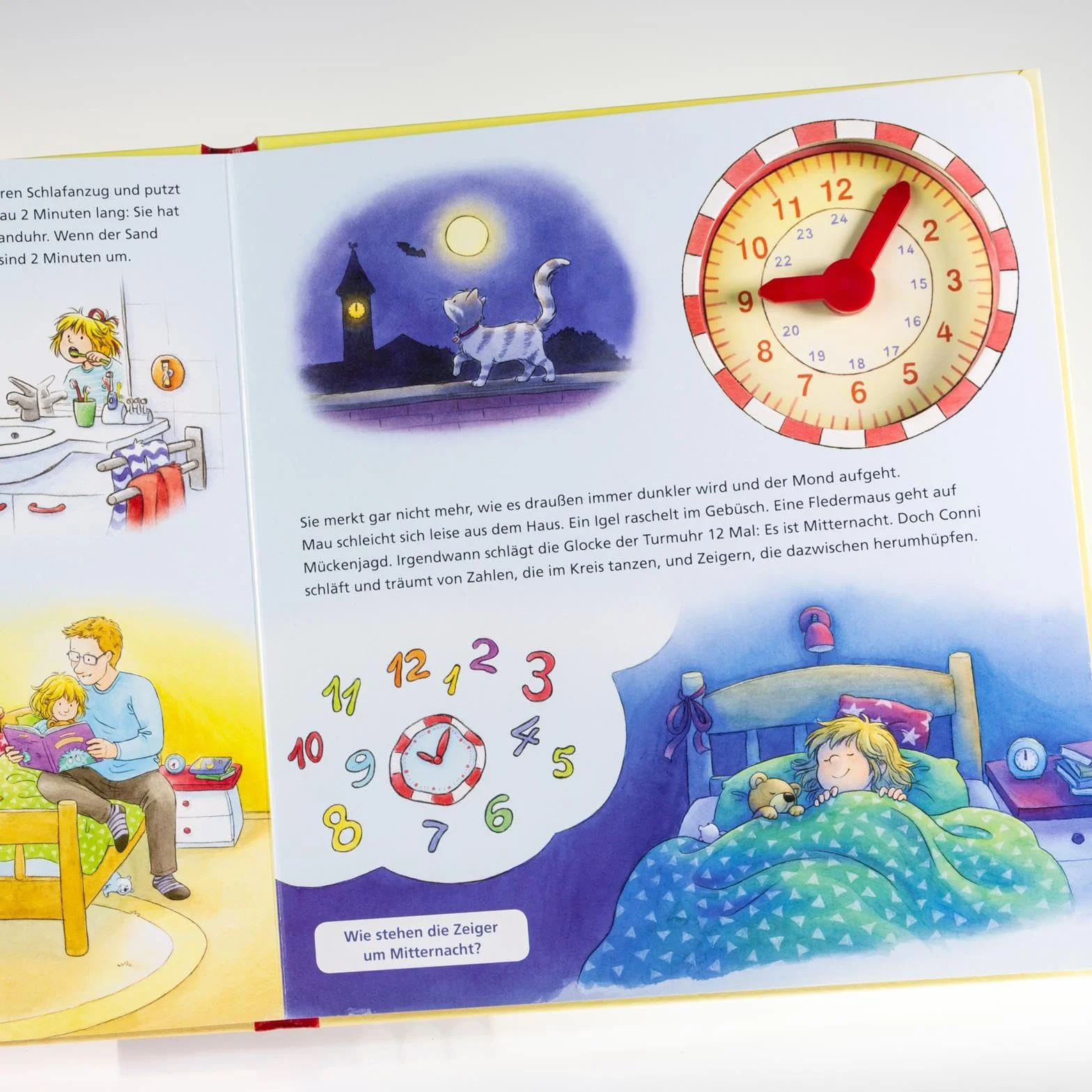 Conni-Bilderbücher: Conni lernt die Uhrzeit: Kinderbeschäftigung ab 5 Jahren