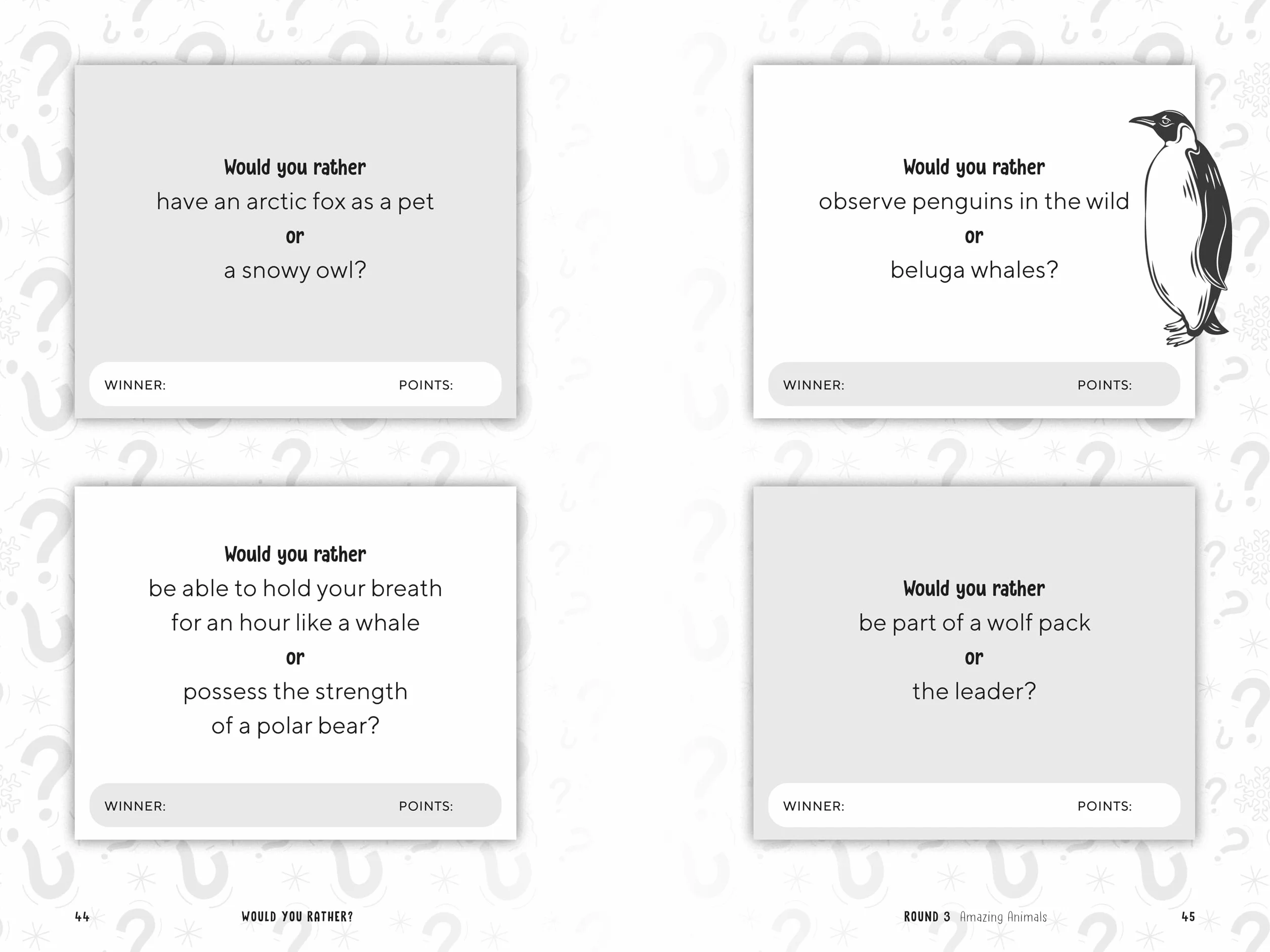 Would You Rather? Winter Edition: Warm Up with a Cool Game about Snow, Sports, Food, and Holidays