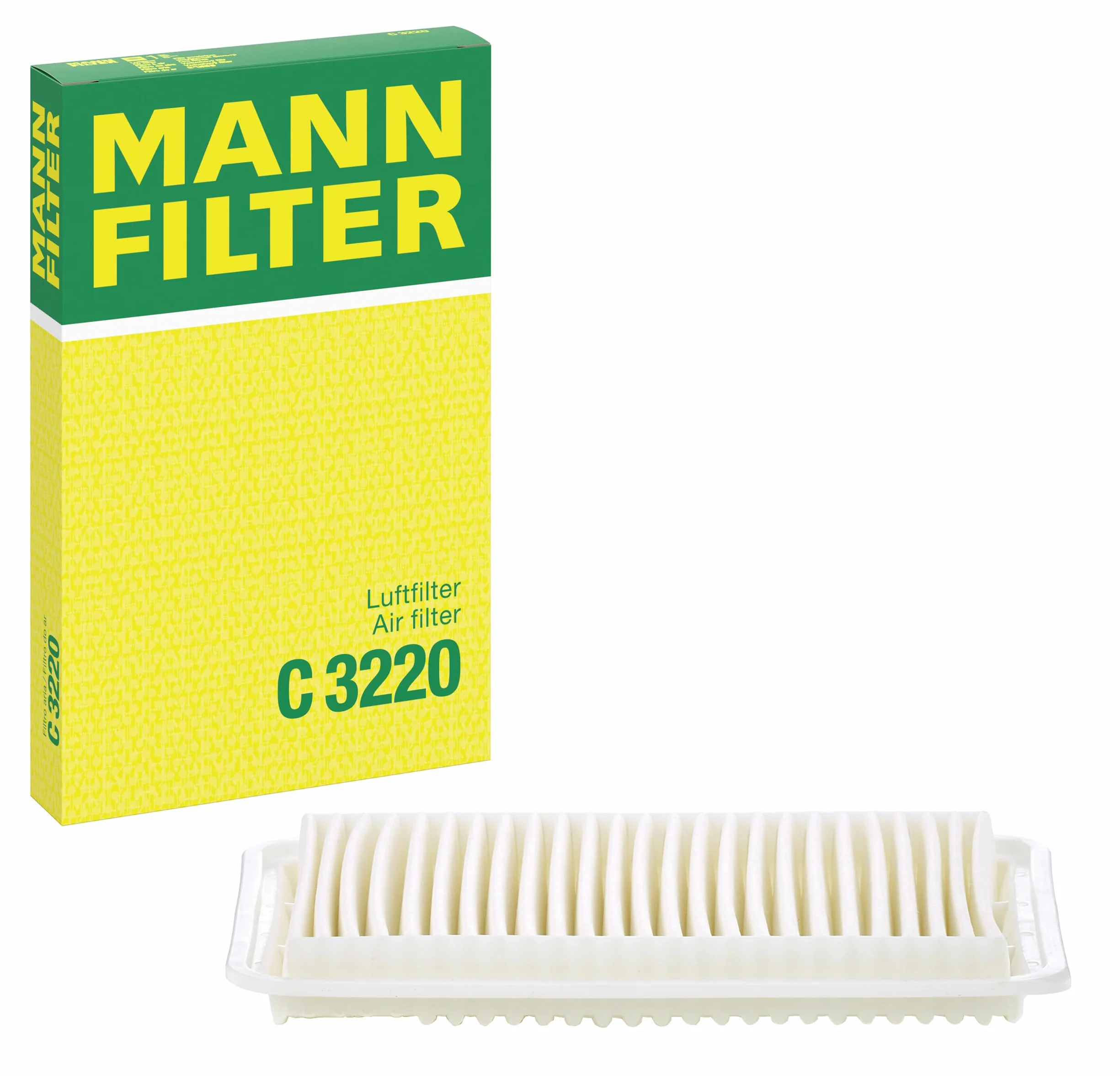 MANN-FILTER C 3220 Filtr powietrza - do Samochody osobowe + dostawcze