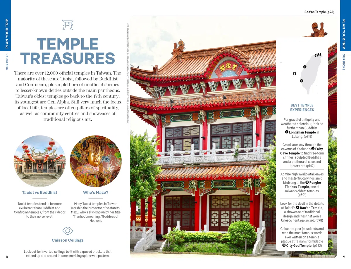 Taiwan 12ed - Anglais: Plan the Trip of a Lifetime | Detailed Itineraries & Maps | Insider Tips | Covers Taipei, Taroko, East Coast and more