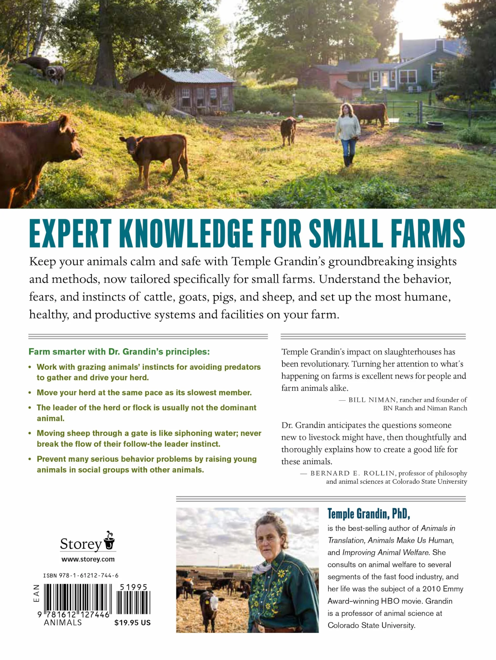 Temple Grandin's Guide to Working with Farm Animals: Safe, Humane Livestock Handling Practices for the Small Farm