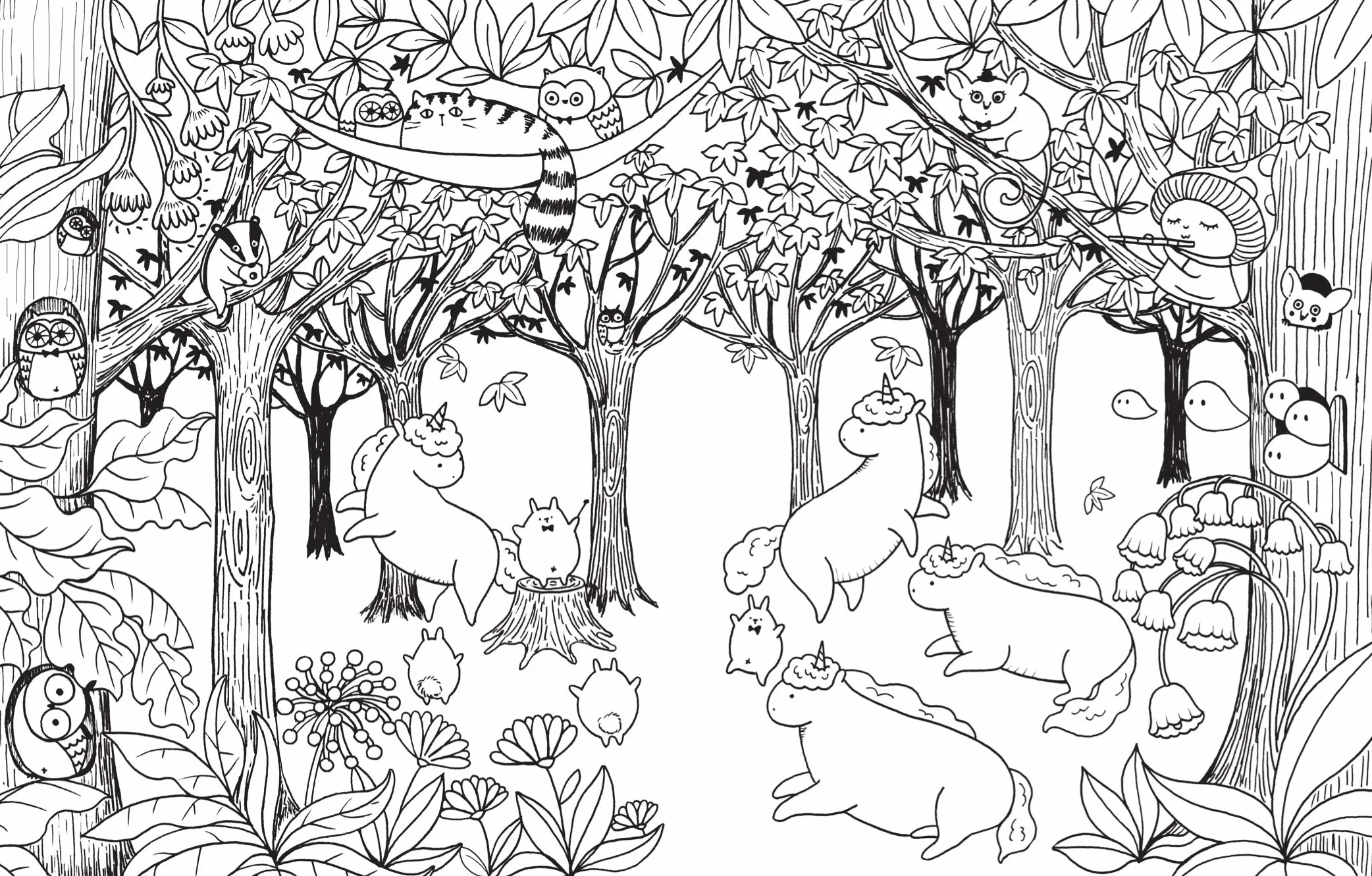 A Million Unicorns: Magical Creatures to Colour: 1 (A Million Creatures to Colour)