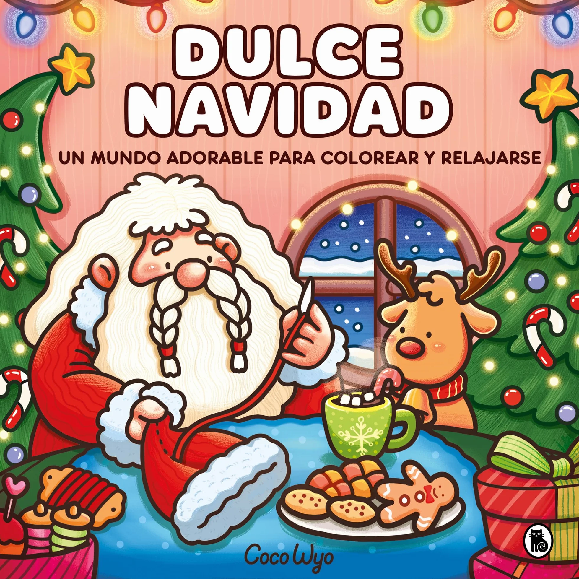 Dulce Navidad: Un mundo adorable para colorear y relajarse