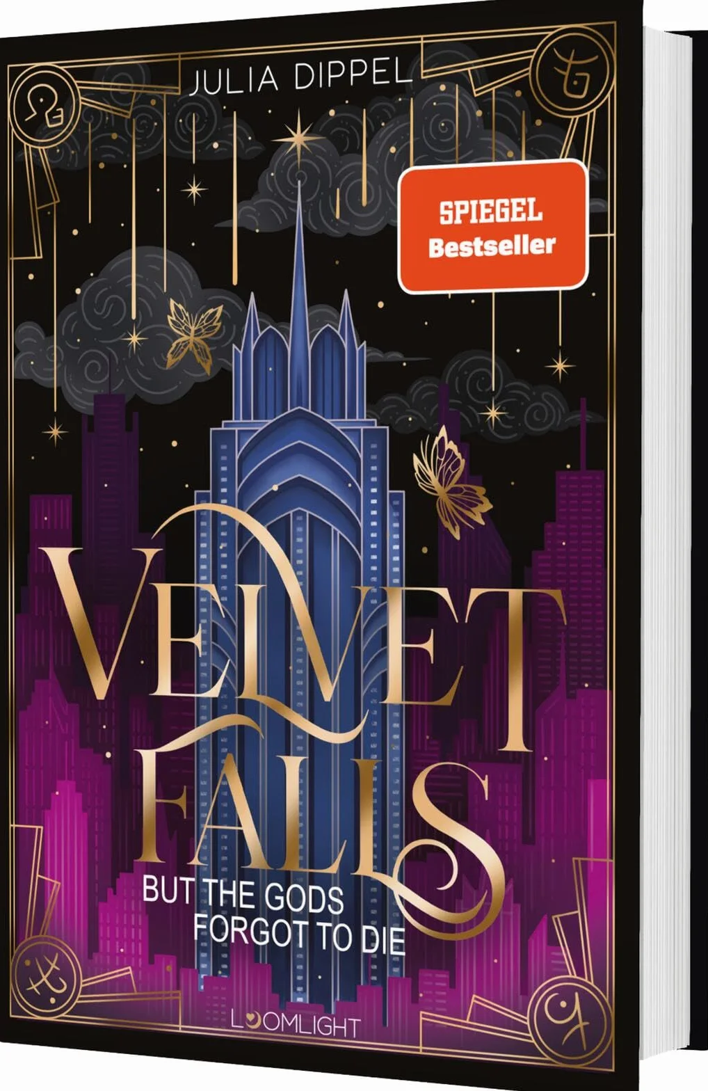 Velvet-Dilogie 1: Velvet Falls, but the Gods forgot to die: Göttlich-dämonische Romantasy der SPIEGEL-Bestsellerautorin mit Exes to Lovers-Trope und starker Heldin