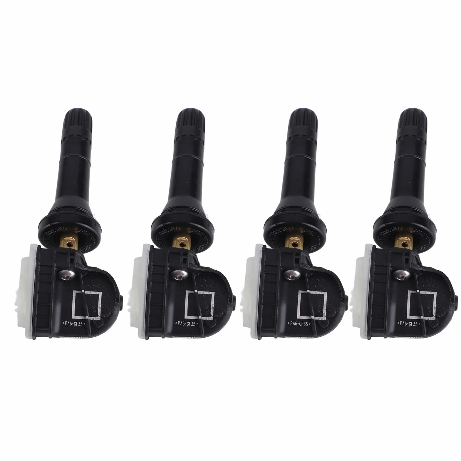 Czujnik Ciśnienia w Oponach 4 szt. Gumowy TPMS dla Ecosport/Fiesta/Focus
