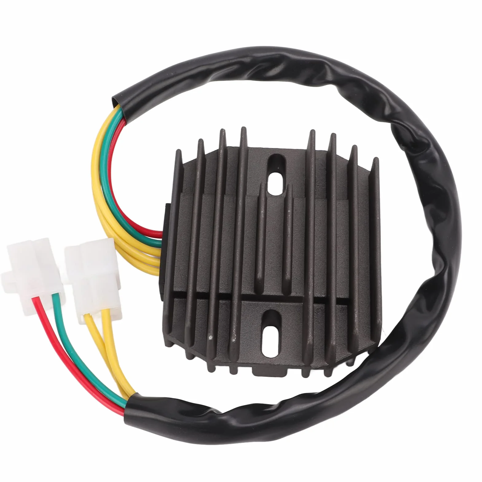 Regulator Napięcia Motocykla, 12V 5-przewodowy Regulator Napięcia Prostownik Zamiennik Akcesoriów Motocyklowych dla VZ800 MARAUDER 1997-2004