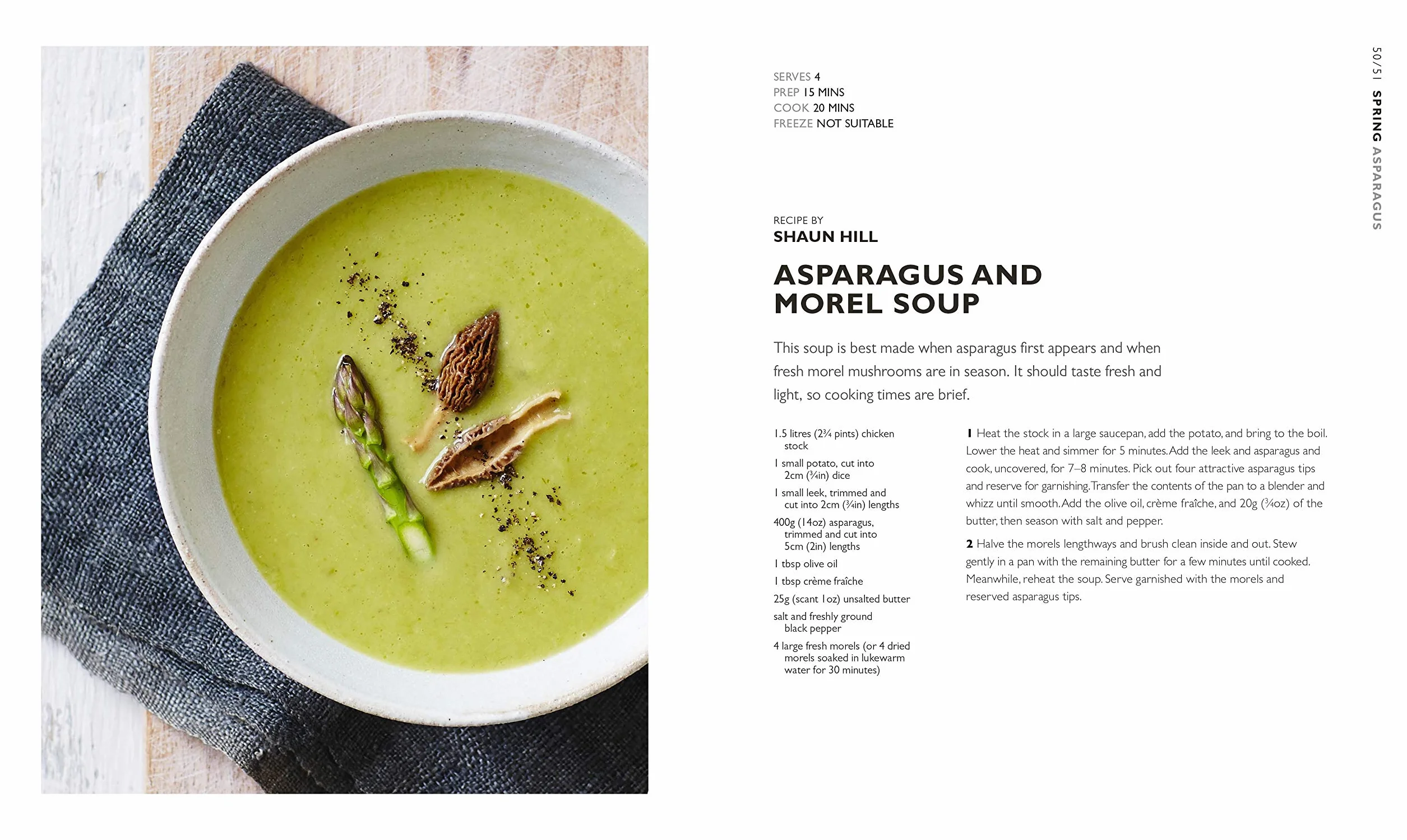 The Soup Book: 200 Recipes, Season by Season