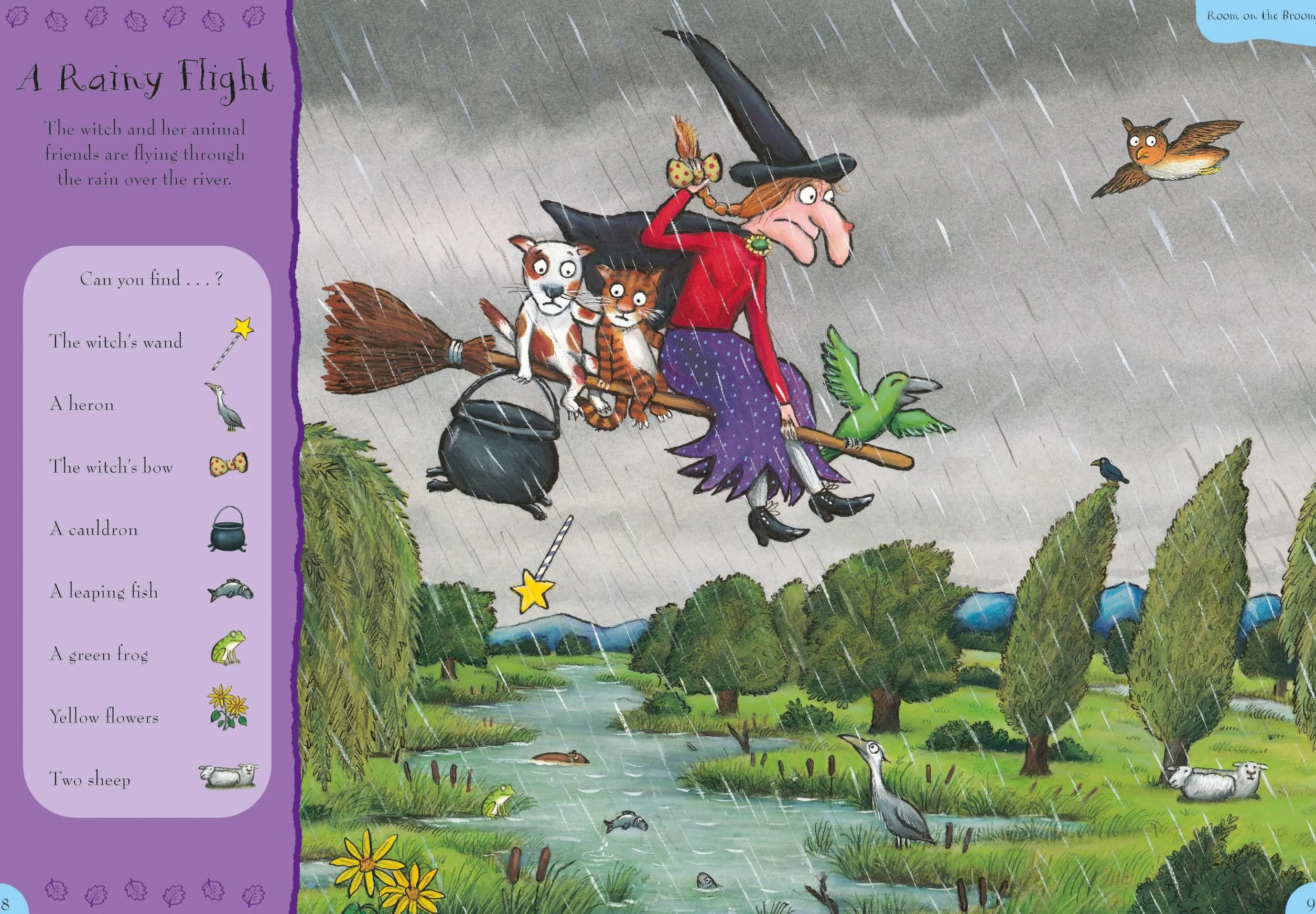 The Gruffalo and Friends Search and Find: With 17 super scenes and over 120 things to spot!