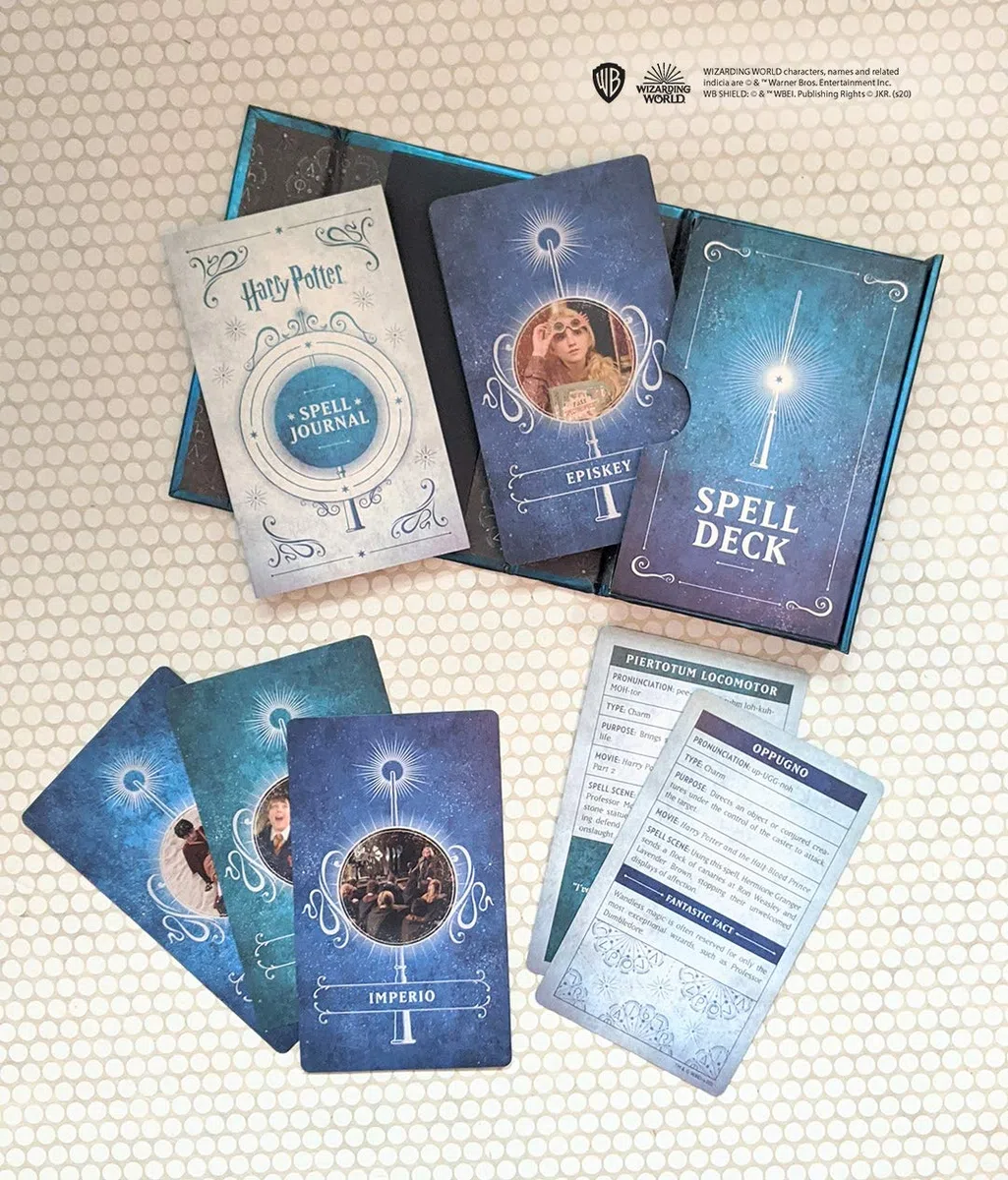 Harry Potter: Spell Deck and Interactive Book of Magic