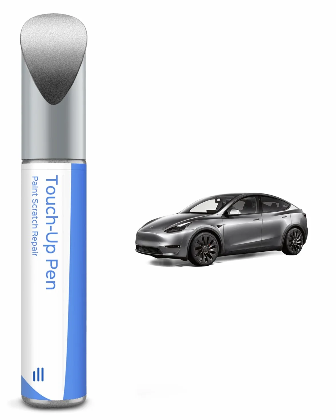 (PN00) Quicksilver Tesla pisak do malowania – naprawa zarysowań DIY z dopasowaniem kolorów do modelu Y 2024
