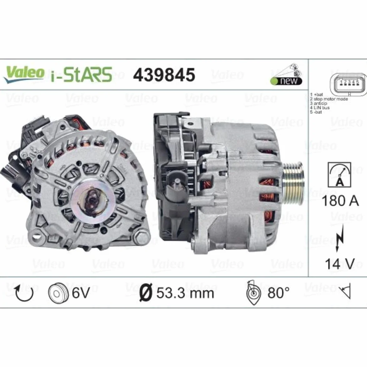 Valeo Generator Alternatora 439845
