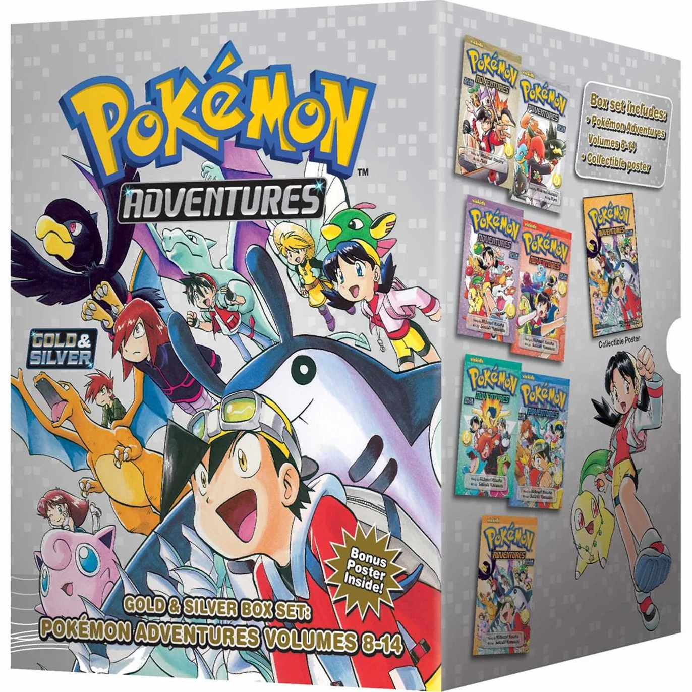 Pokemon Adventures Gold & Silver Box Set: 2