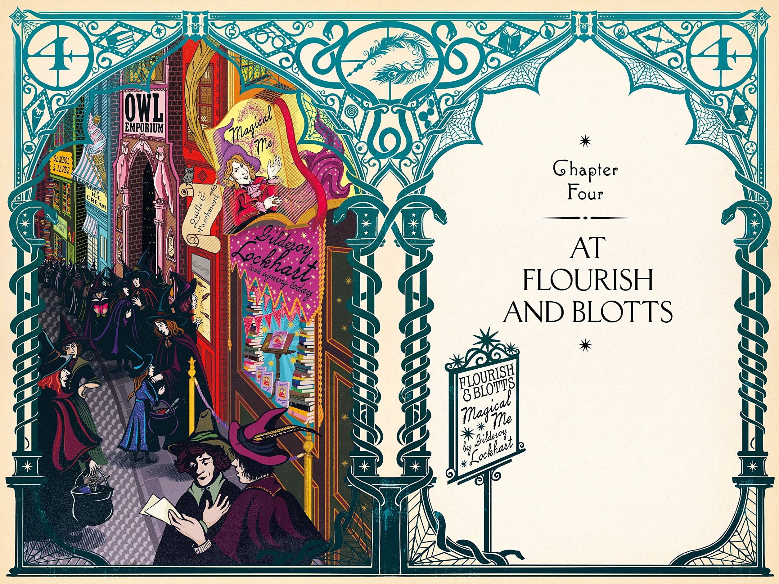 Harry Potter and the Chamber of Secrets: Minalima Illustrated Edition: A sumptuously illustrated gift book with magical interactive surprises