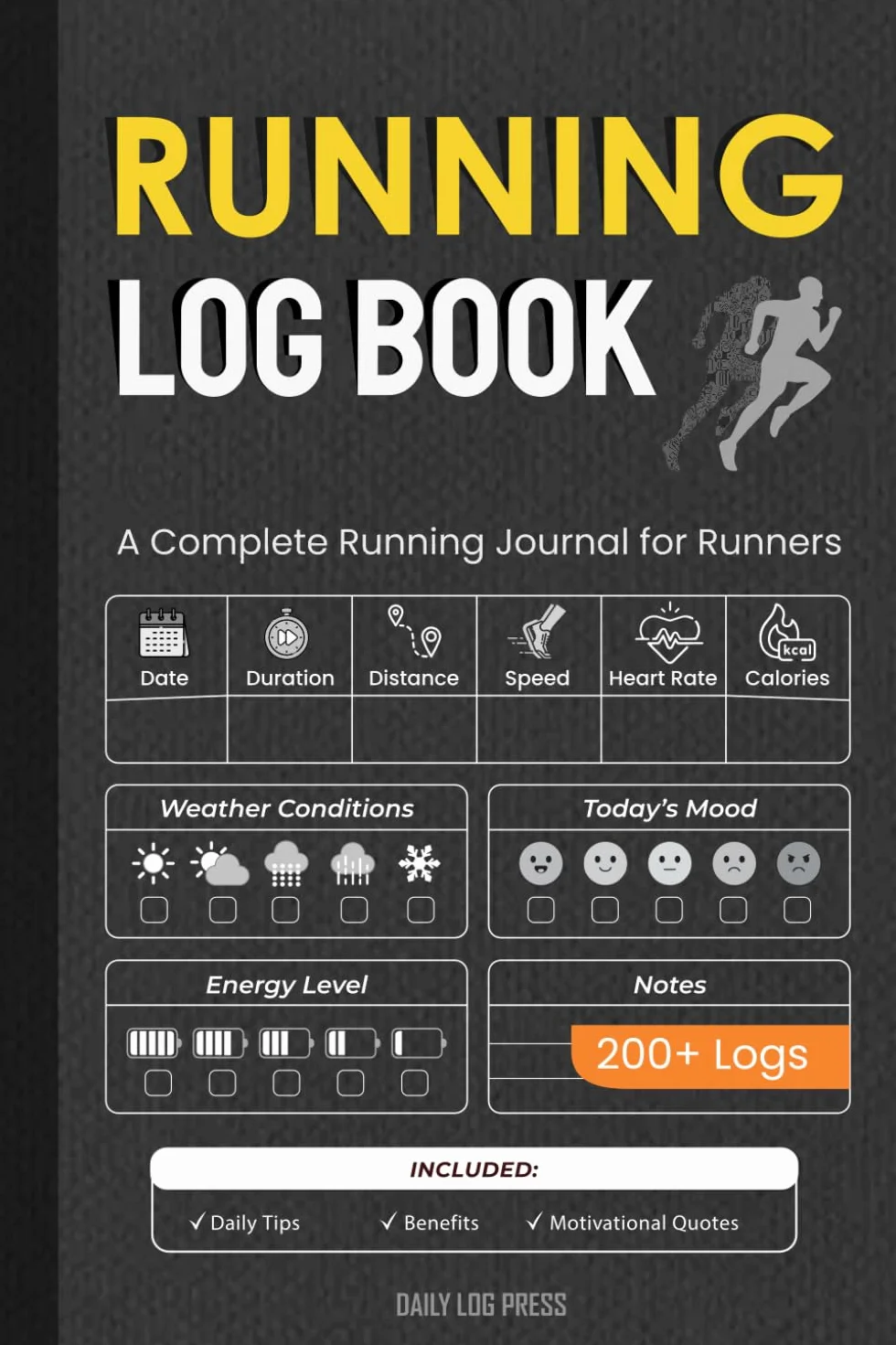 Running Log Book: Complete Running Journal For Runners