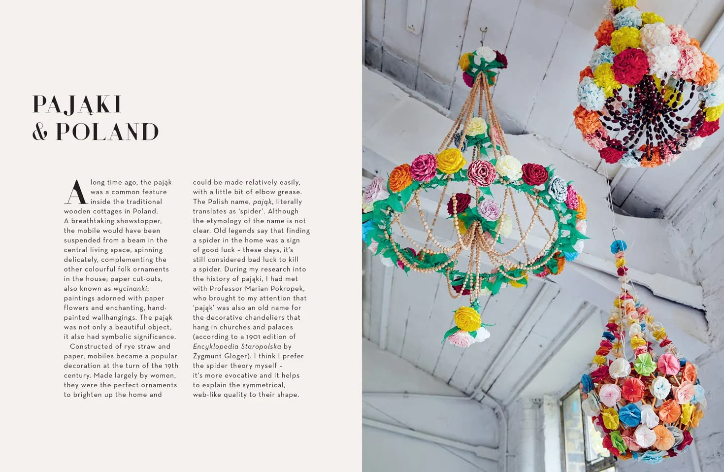 Making Mobiles: Create beautiful Polish pajaki from natural materials