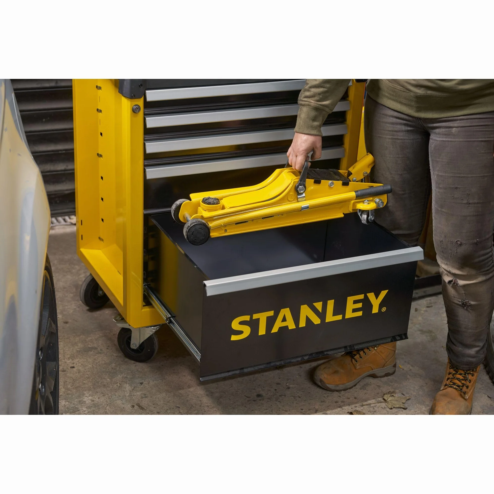 Stanley, Podnośnik hydrauliczny samochodowy, 2 tony, 85 mm - 381 mm, STMT81251-1