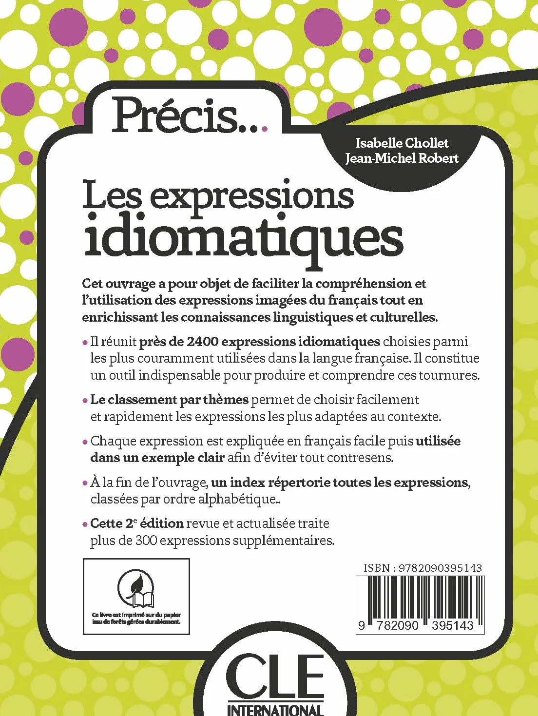 Les expressions idiomatiques - Livre - 2ème édition