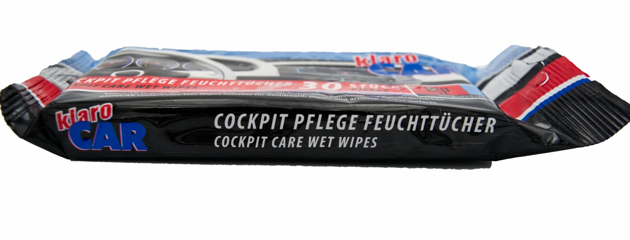 3-pak chusteczek nawilżanych do kokpitu | 90 sztuk | do armatury, tworzywa sztucznego i sztucznej skóry | do delikatnego, szybkiego i dokładnego czyszczenia wnętrza samochodu