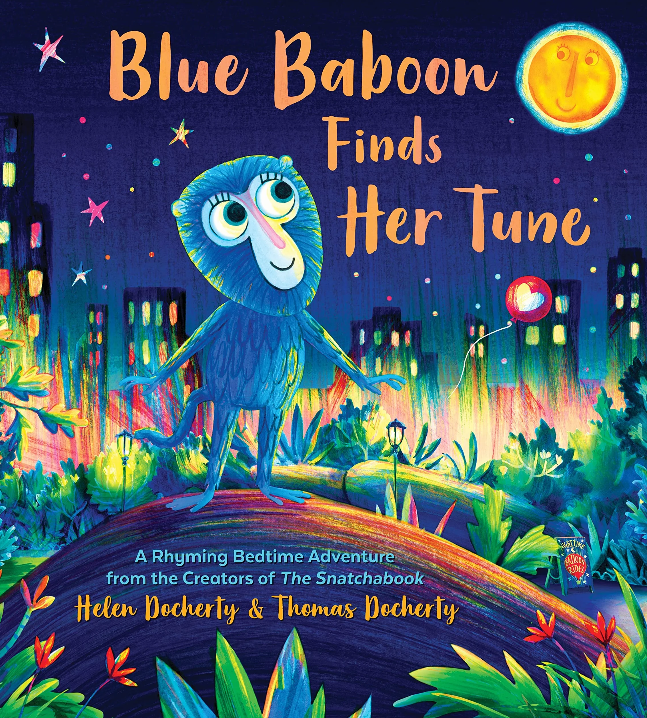 Blue Baboon Finds Her Tune