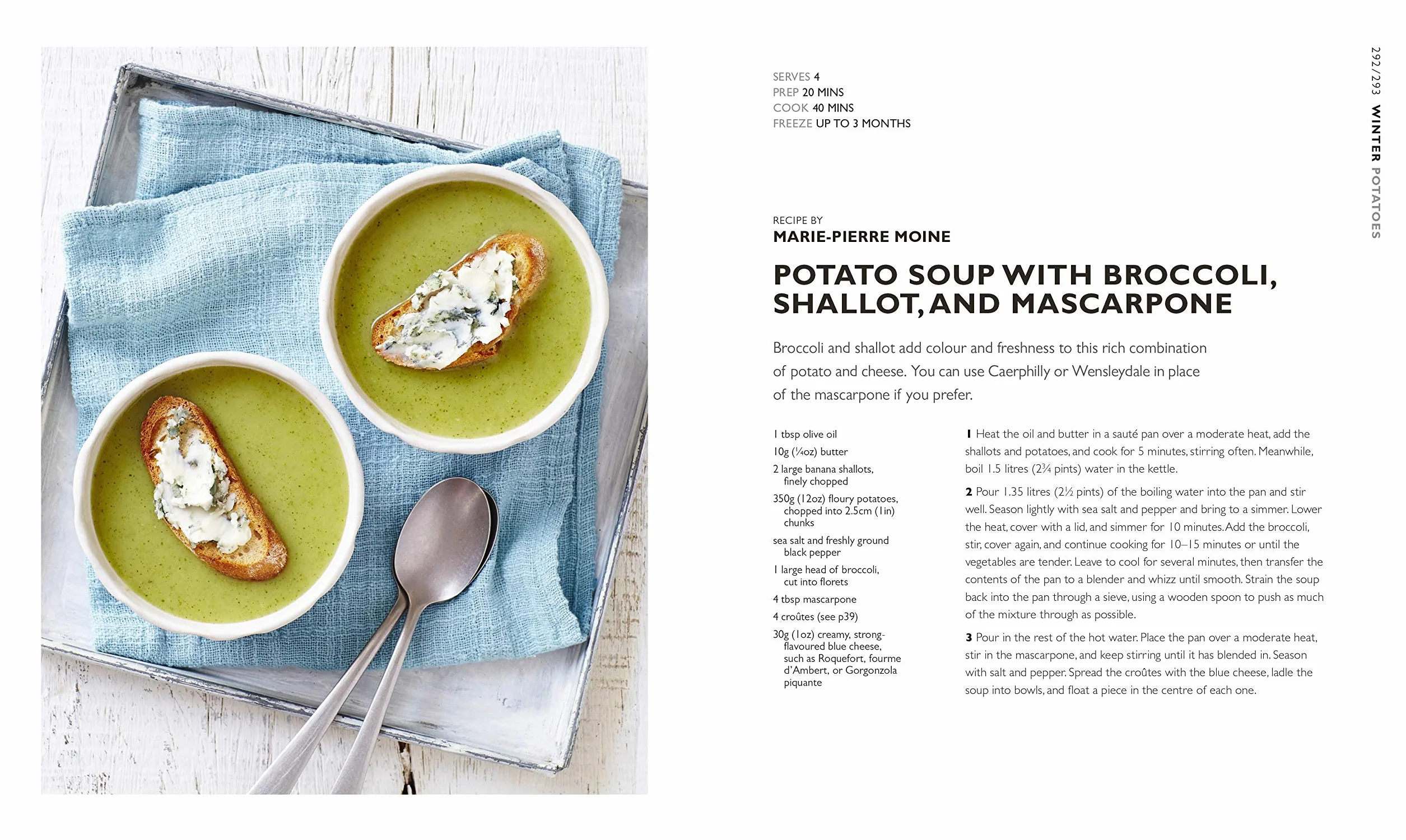 The Soup Book: 200 Recipes, Season by Season