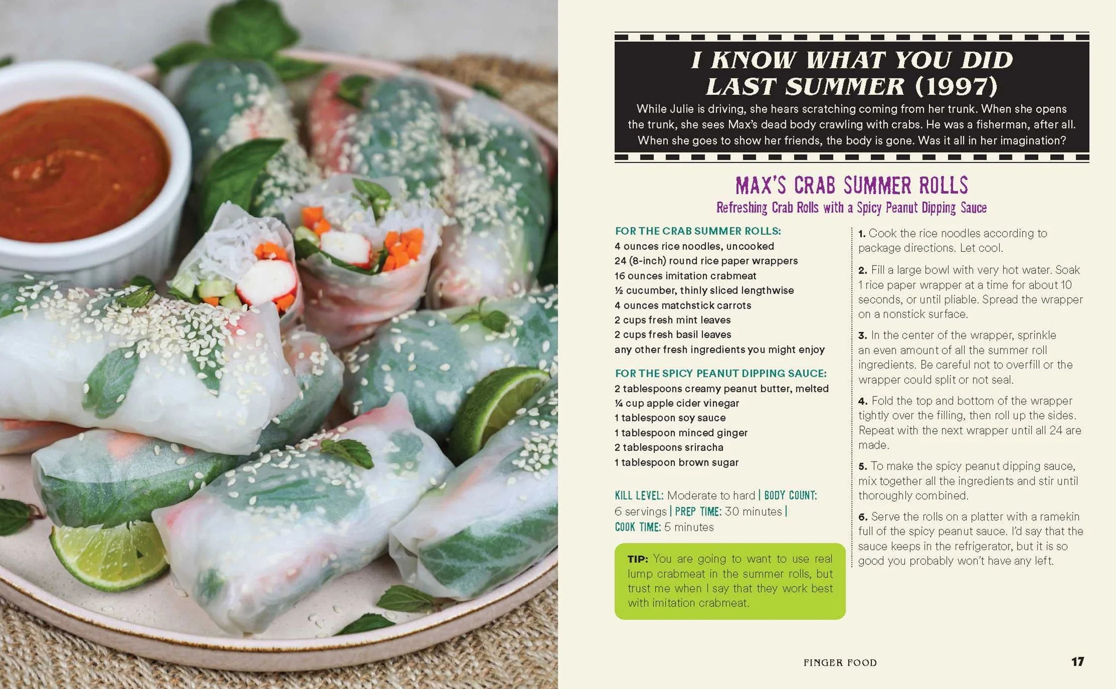 The Horror Movie Night Cookbook: 60 Deliciously Deadly Recipes Inspired by Iconic Slashers, Zombie Films, Psychological Thrillers, Sci-Fi Spooks, and ... Psycho, Jaws, the Conjuring, and More): 3