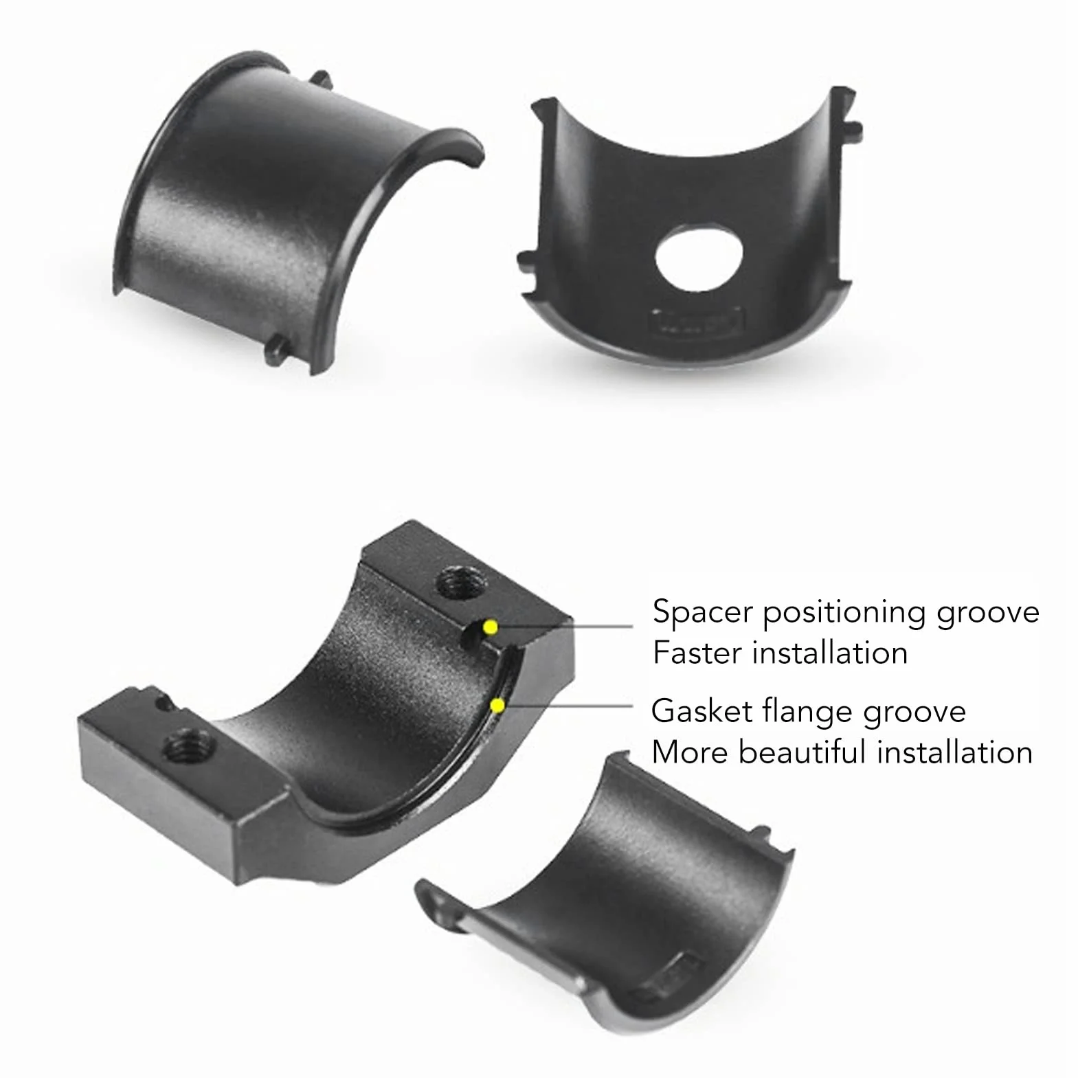 Fydun Uchwyt Montażowy Reflektora M5 Regulowany 18mm-30mm Zaciskowy do Motocross Off Road ATV UTV