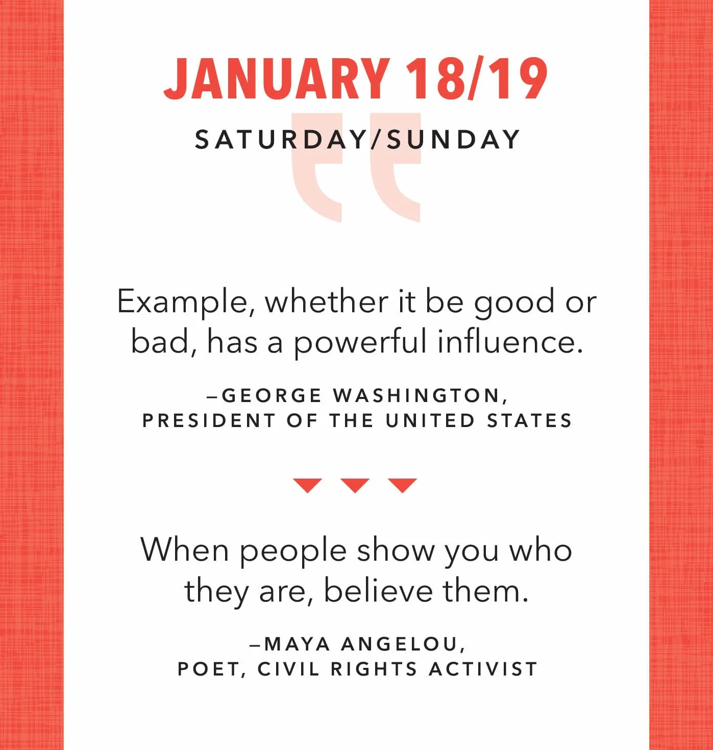 2025 Great Quotes From Great Leaders Boxed Calendar