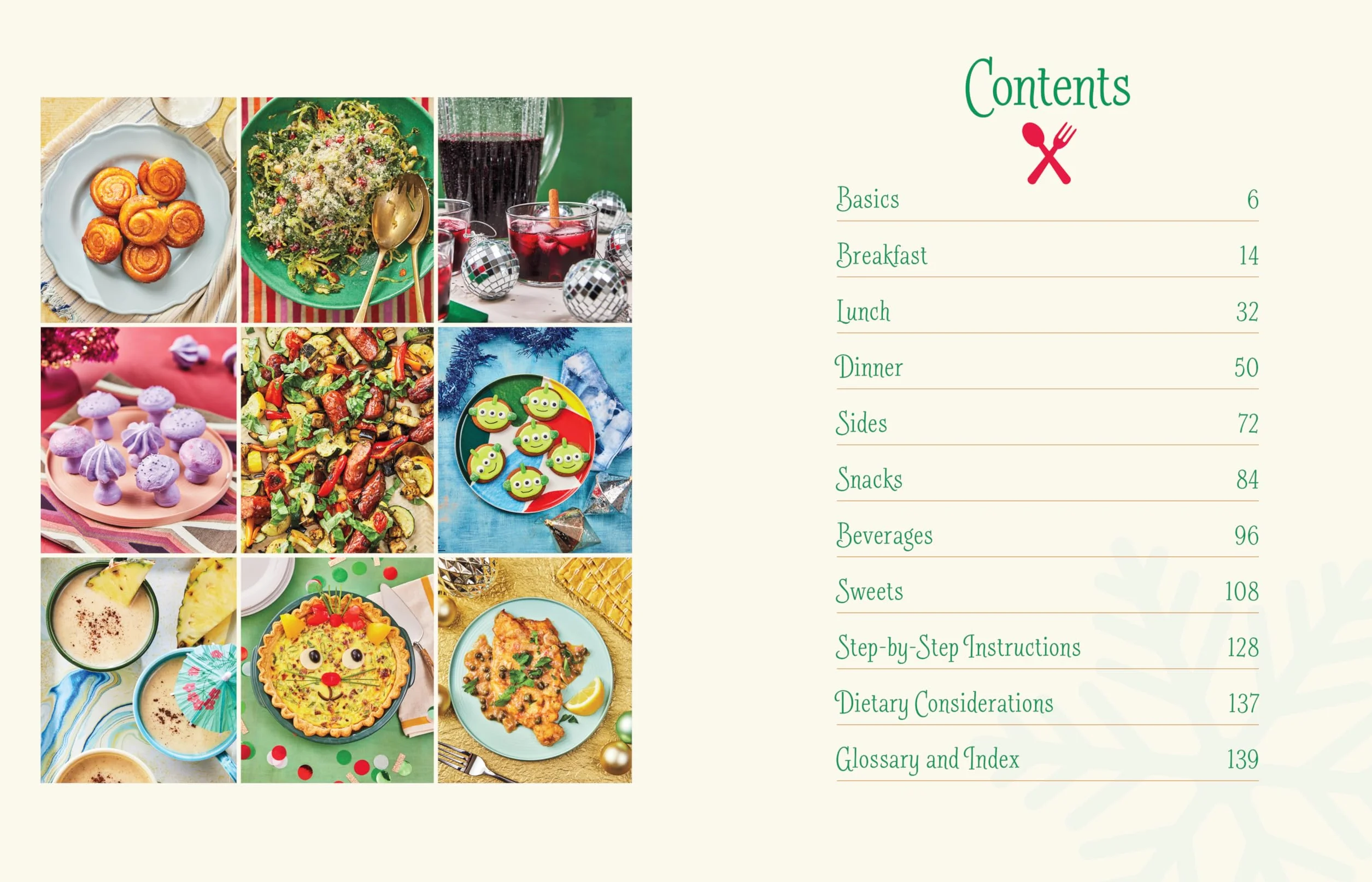 The Disney Christmas Cookbook: 50 Delicious Recipes!
