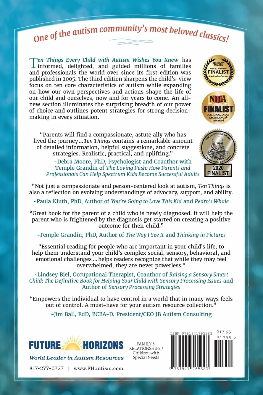 Ten Things Every Child with Autism Wishes You Knew: Revised and Updated