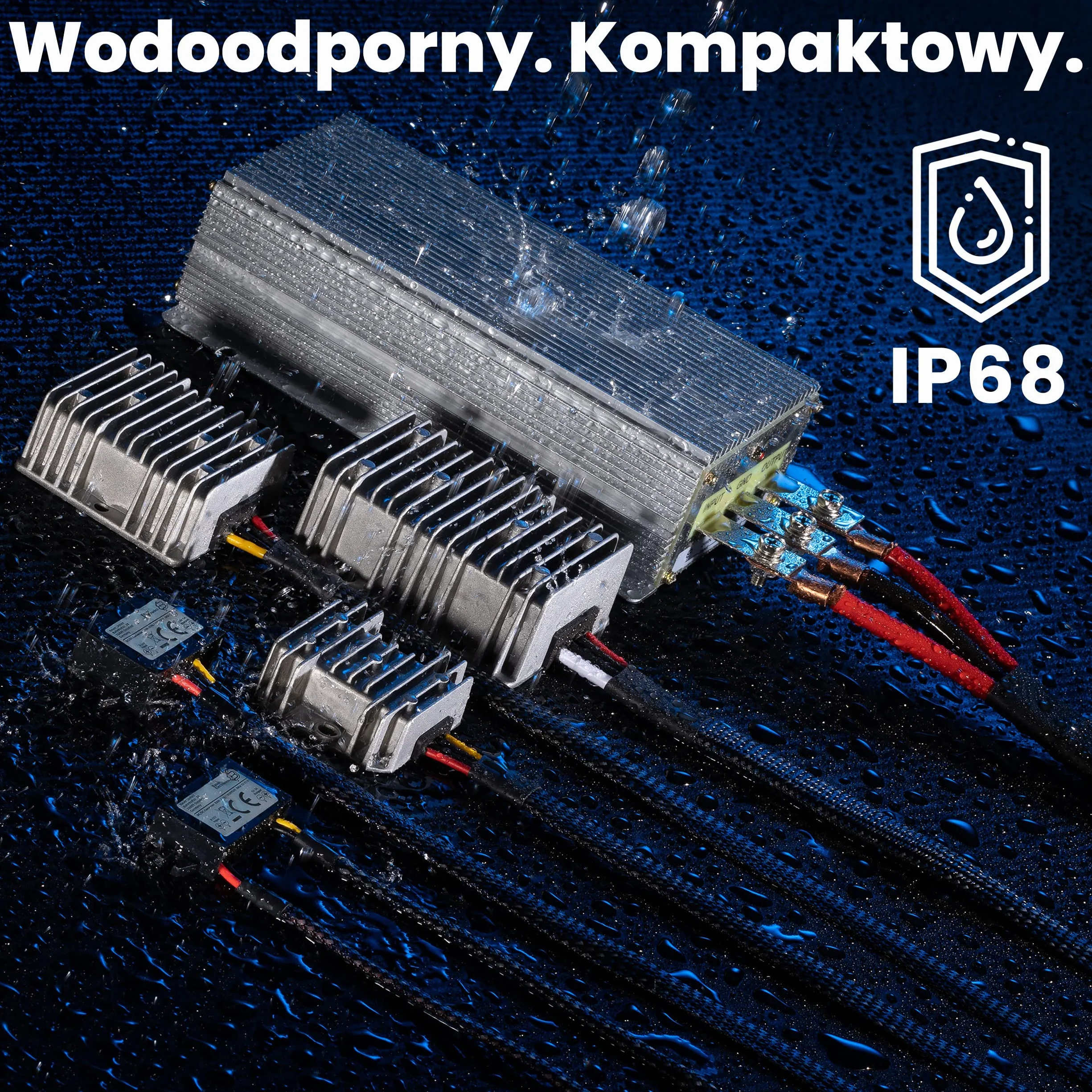 Przetwornik DC-DC 8V-40V na 12V 10A 120W Stepdown Stepup Buck Boost